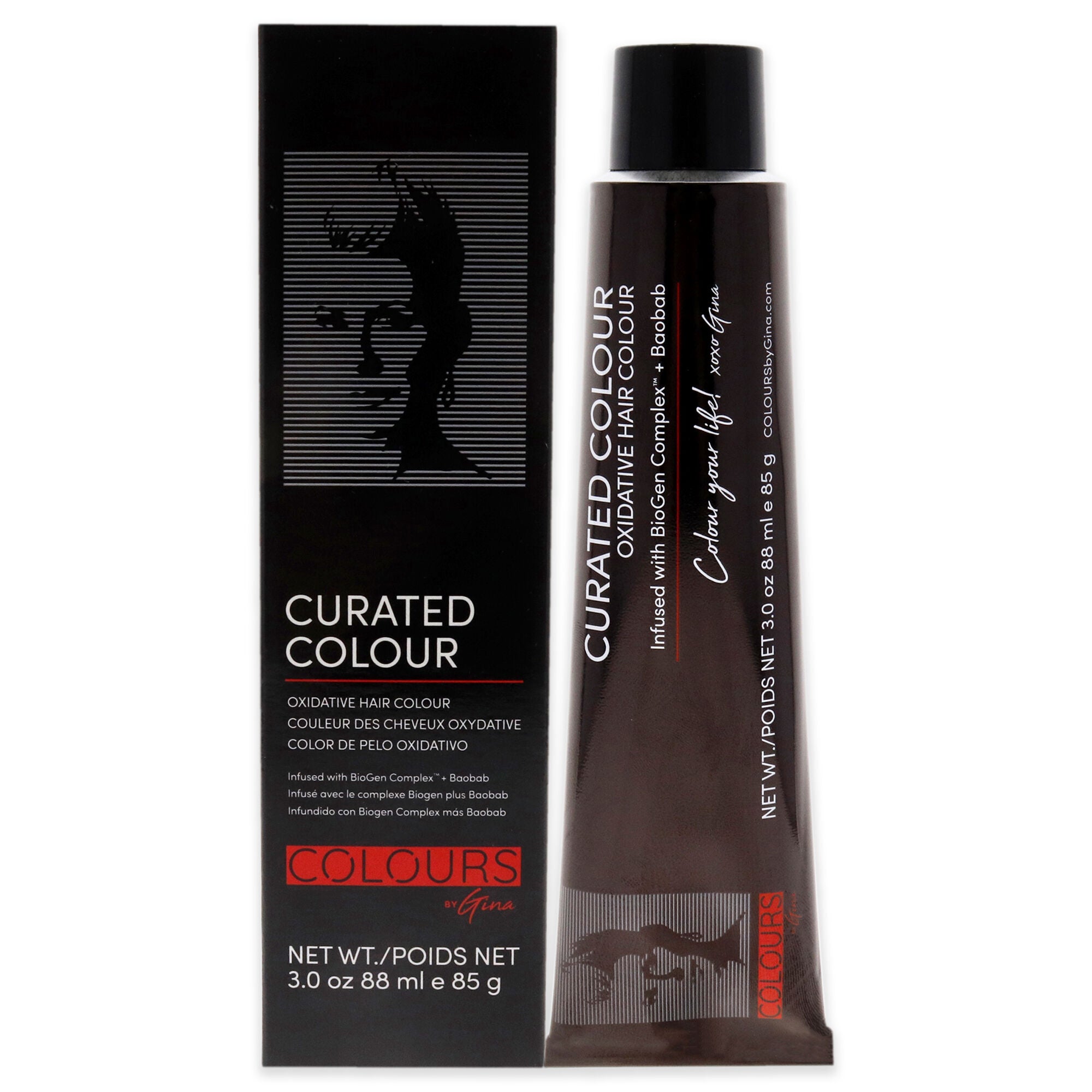 Curated Colour - 0.33-GG Pure Gold Mixer by Colours By Gina for Unisex - 3 oz Hair Color, See Description, hi-res image number 0