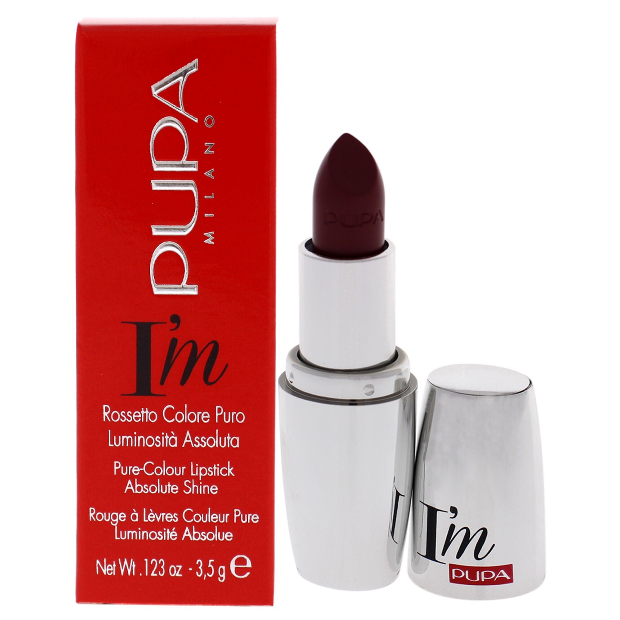 I Am Pure-Colour Lipstick - 422 Fancy Violet by Pupa Milano for Women - 0.123 oz Lipstick, See Description, hi-res image number 0