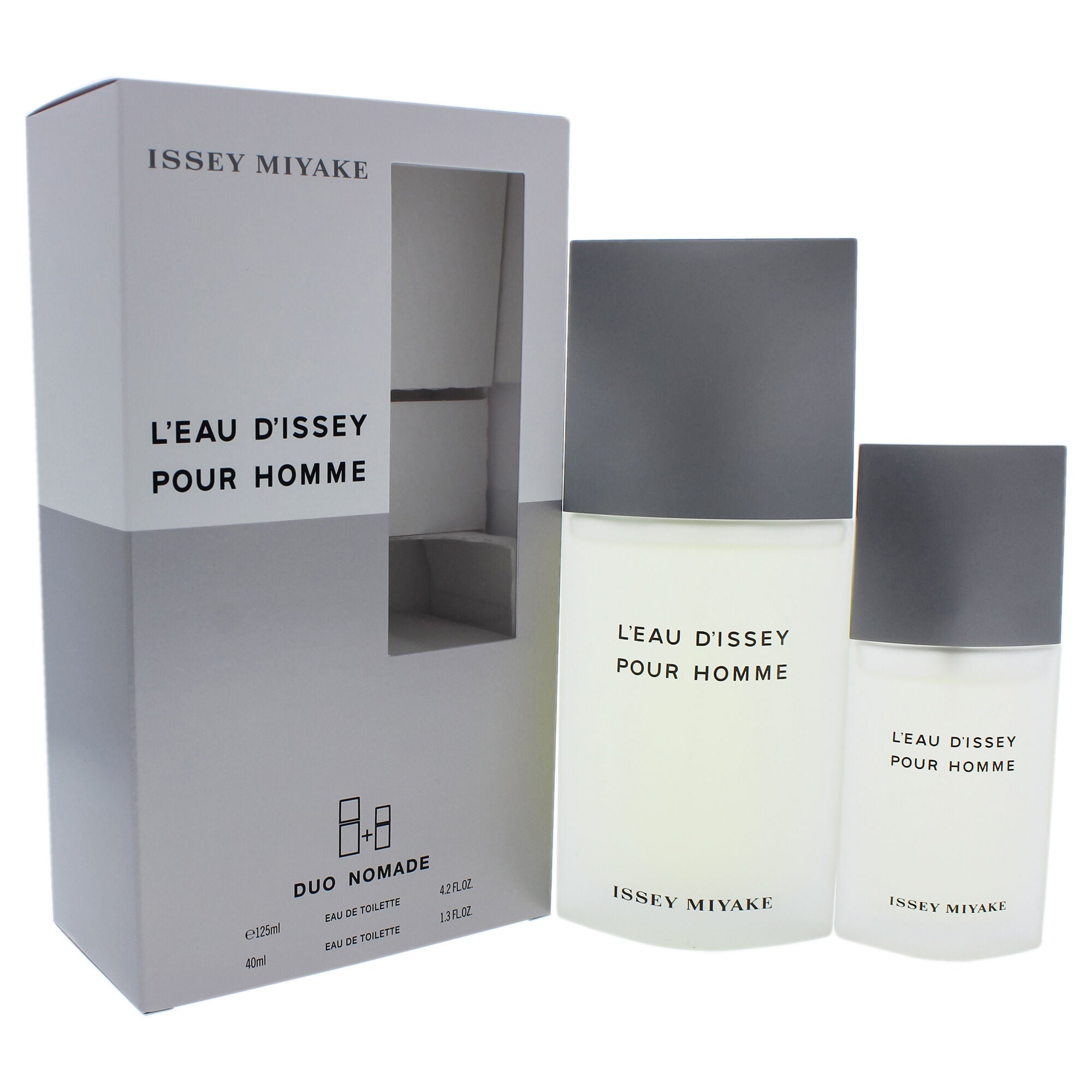 Leau Dissey Pour Homme by Issey Miyake for Men - 2 Pc Gift Set 4.2oz EDT Spray, 1.3oz EDT Spray, See Description, alternate image number 1