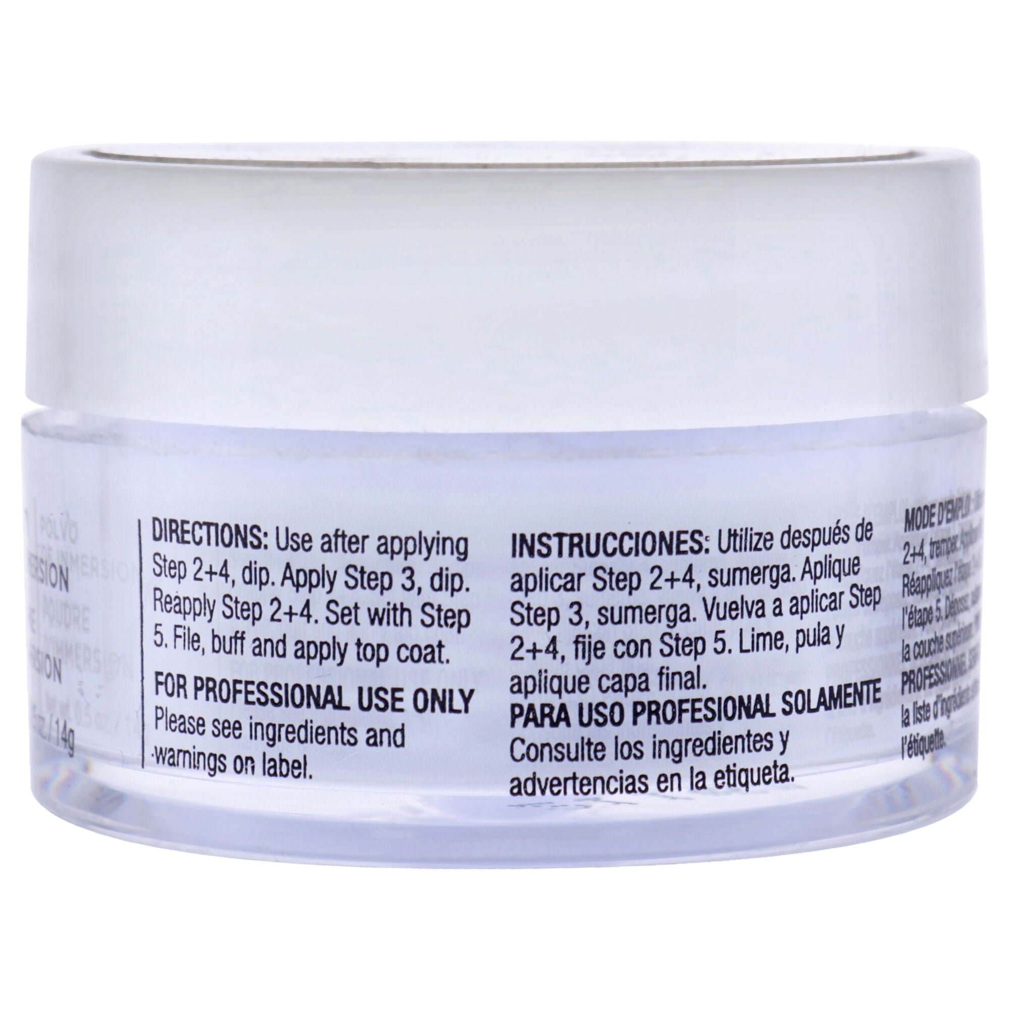 Pro Powder Polish Nail Colour Dip System - Peppermint Pastel Blue by Cuccio Colour for Women - 0.5 oz Nail Powder, See Description, alternate image number 2