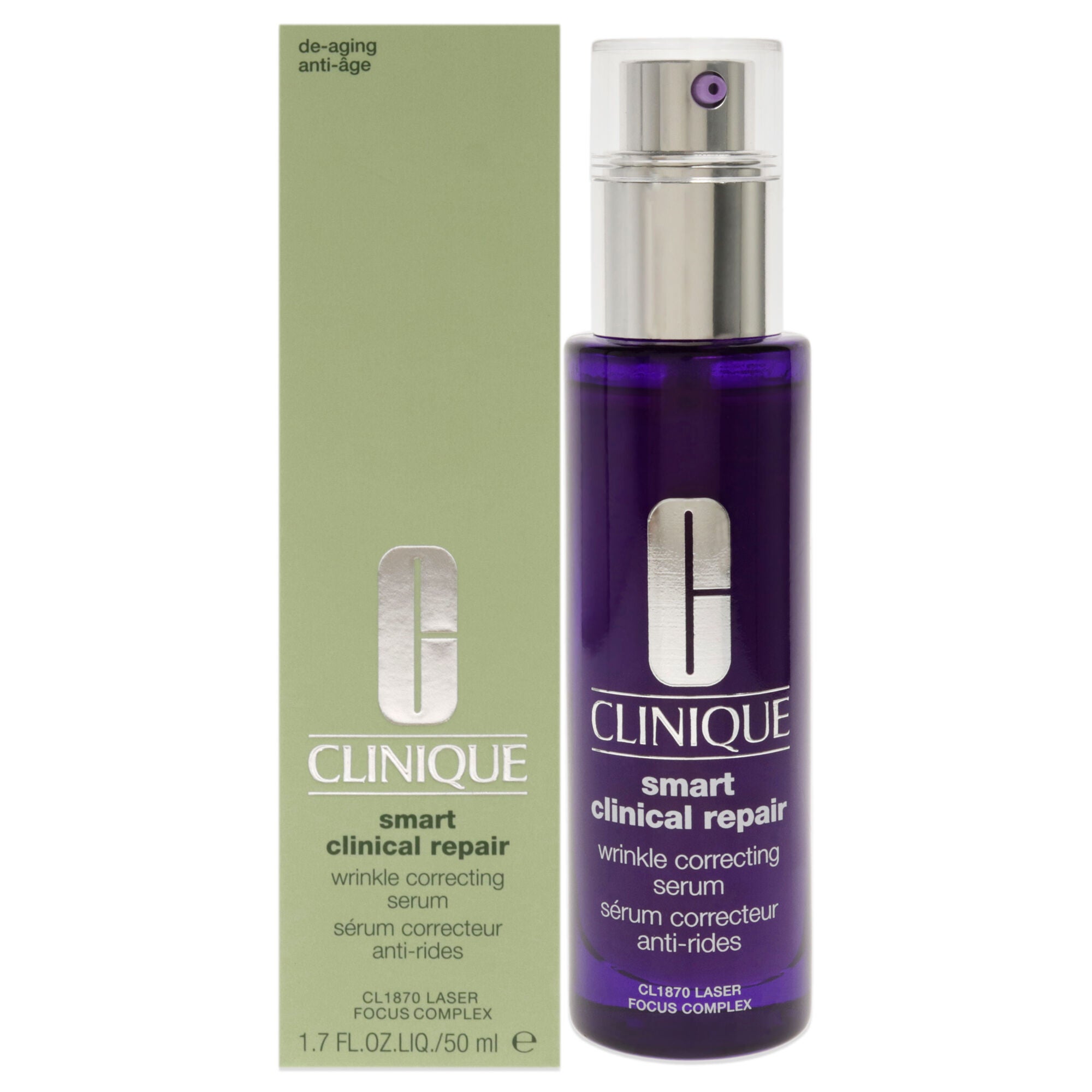 Smart Clinical Repair Wrinkle Correcting Serum by Clinique for Unisex - 1.7 oz Serum, See Description, hi-res image number 0