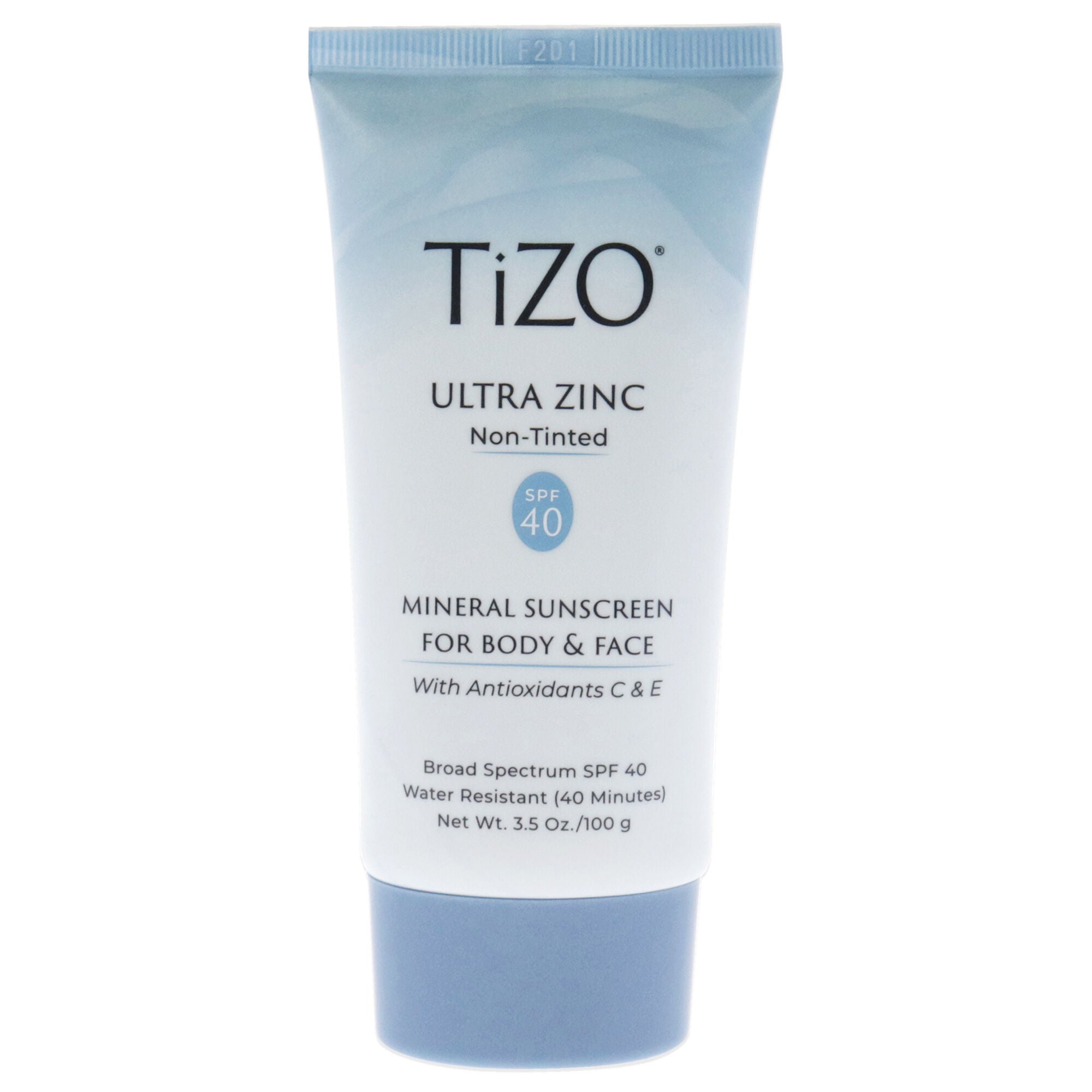 Ultra Zinc Body and Face Non-tinted SPF 40 by Tizo for Unisex - 3.5 oz Sunscreen, See Description, alternate image number 4