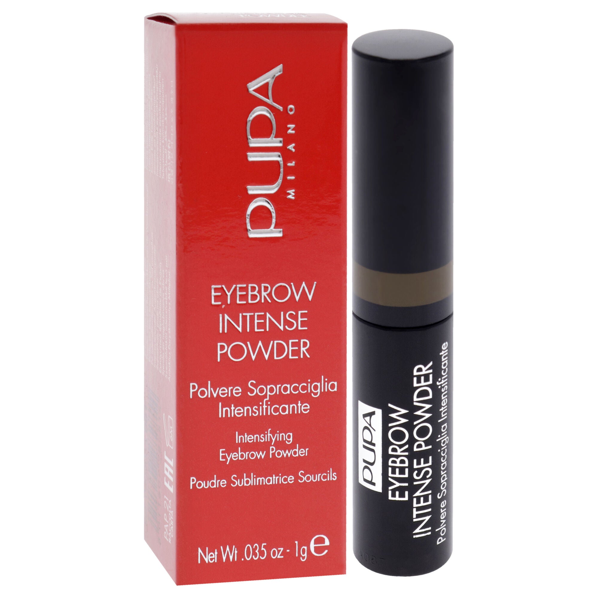 Eyebrow Intense Powder - 001 Blonde by Pupa Milano for Women - 0.035 oz Eyebrow, , alternate image number 6
