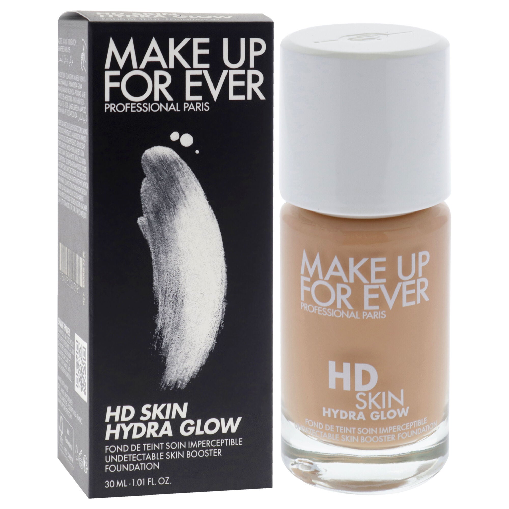 HD Skin Hydra Glow - 2Y36 Warm Honey by Make Up For Ever for Women - 1 oz Foundation, Brown, alternate image number 2