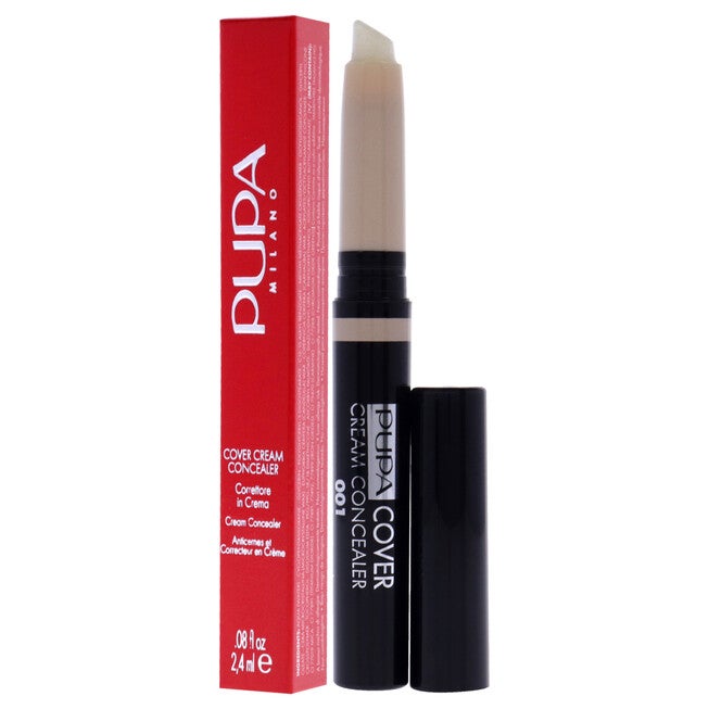 Cover Cream Concealer - 001 Light Beige by Pupa Milano for Women - 0.08 oz Concealer, , alternate image number null