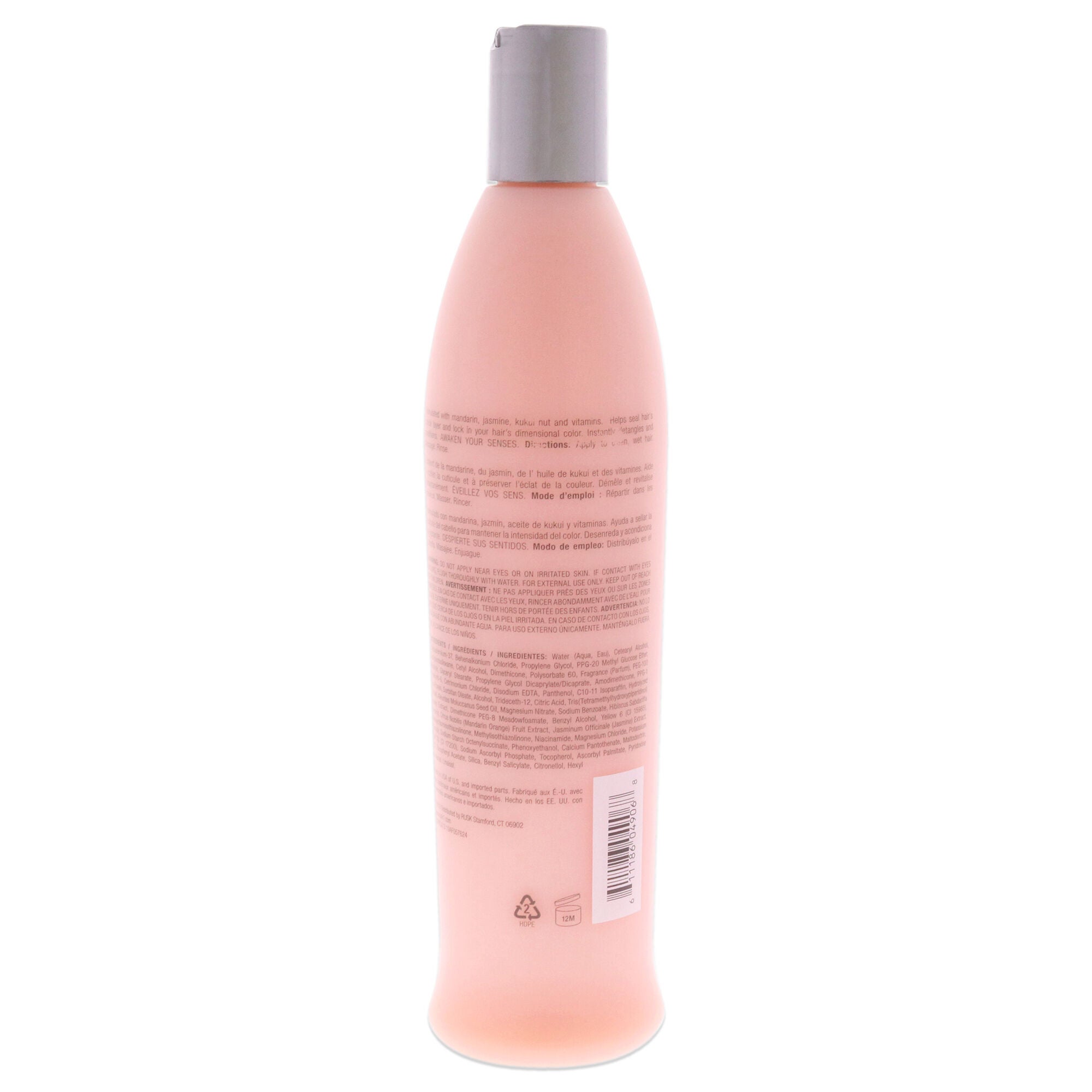 Sensories Pure Mandarin and Jasmine Conditioner by Rusk for Unisex - 13.5 oz Conditioner, See Description, alternate image number 1