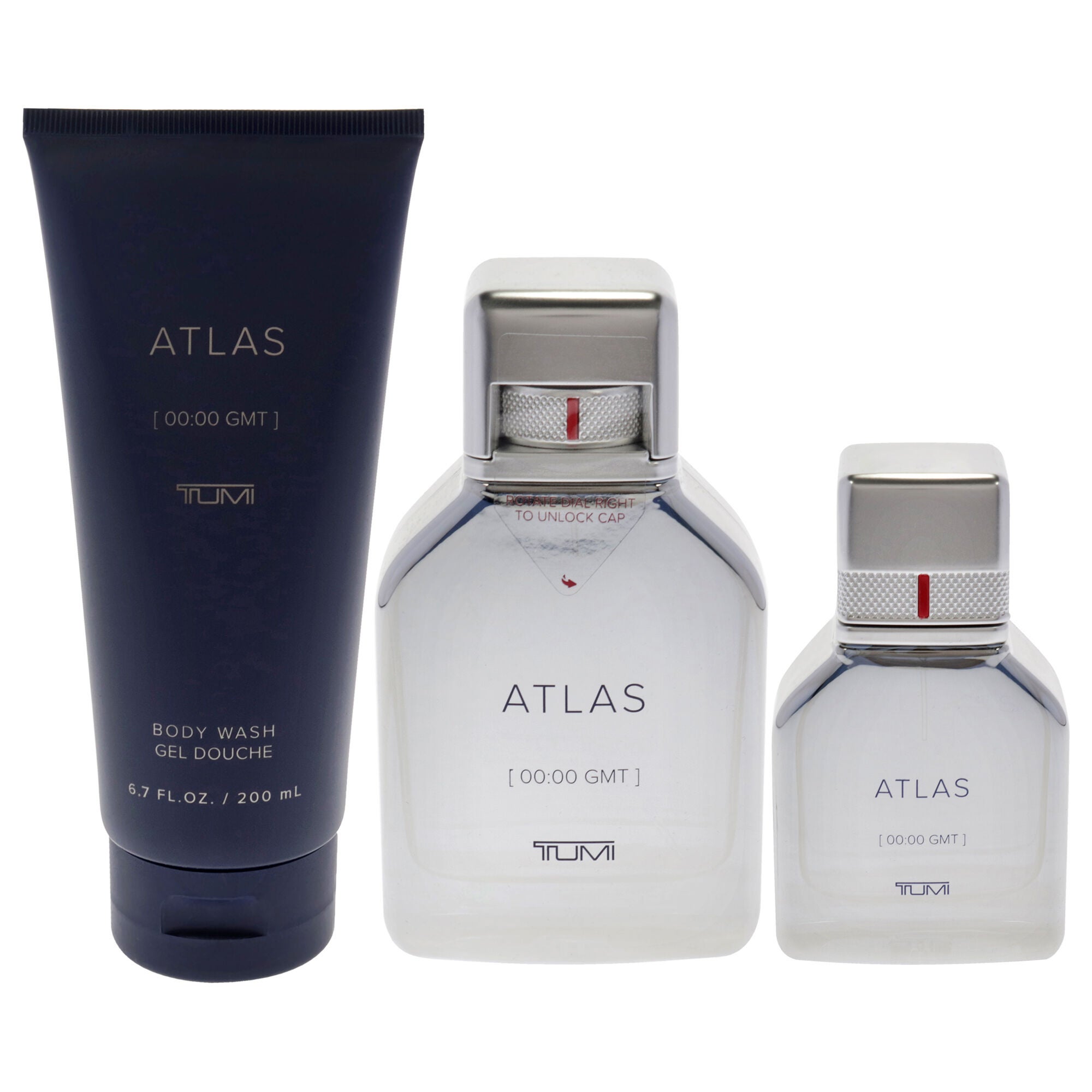 Atlas by Tumi for Men - 3 Pc Gift Set 3.4oz EDP Spray, 1oz EDP Spray, 6.7oz Body Wash, , alternate image number 5