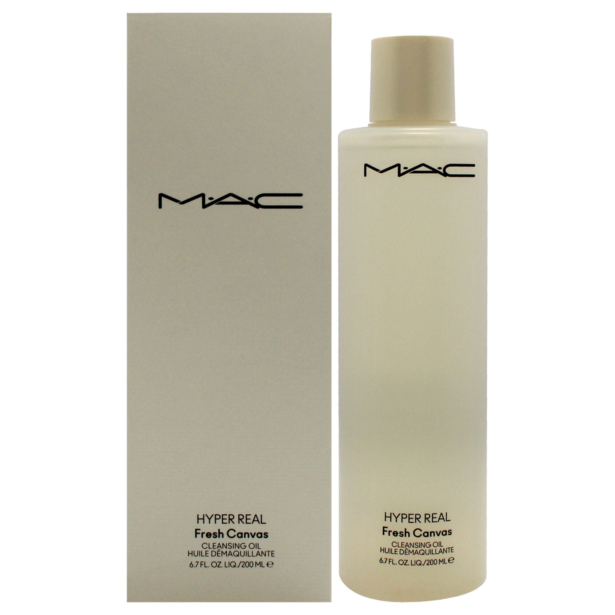 Hyper Real Fresh Canvas Cleansing Oil by MAC for Women - 6.7 oz Cleanser, See Description, hi-res image number 0