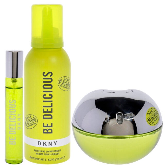 Be Delicious by Donna Karan for Women - 3 Pc Gift Set 3.4oz EDP Spray, 0.5oz EDP Spray, 5.1oz Shower Mousse, NA, alternate image number null