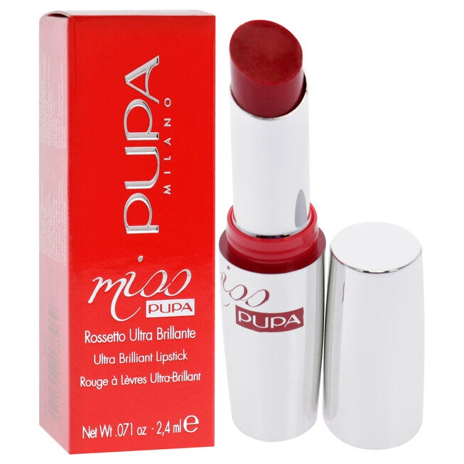 Miss Pupa Ultra Brilliant Lipstick - 503 Spicy Red by Pupa Milano for Women - 0.071 oz Lipstick, See Description, alternate image number 1
