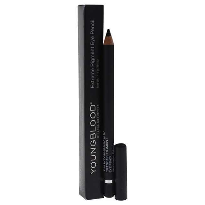 Extreme Pigment Eye Pencil - Blackest Black by Youngblood for Women - 0.04 oz Eye Pencil, NA, hi-res image number null
