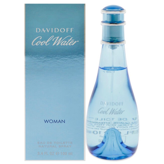 Cool Water by Davidoff for Women - 3.4 oz EDT Spray, , alternate image number null
