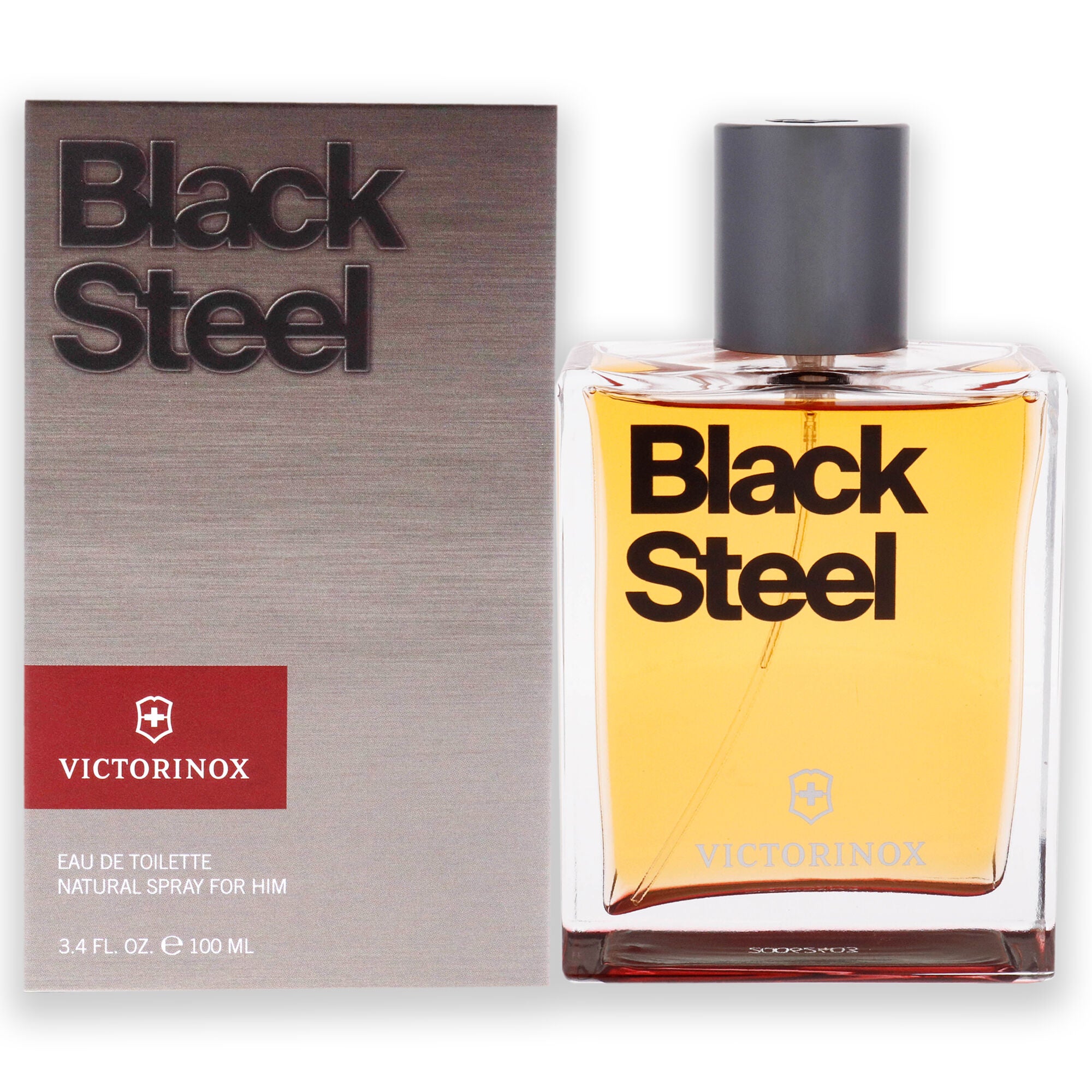 Black Steel by Swiss Army for Men - 3.4 oz EDT Spray, , alternate image number 5