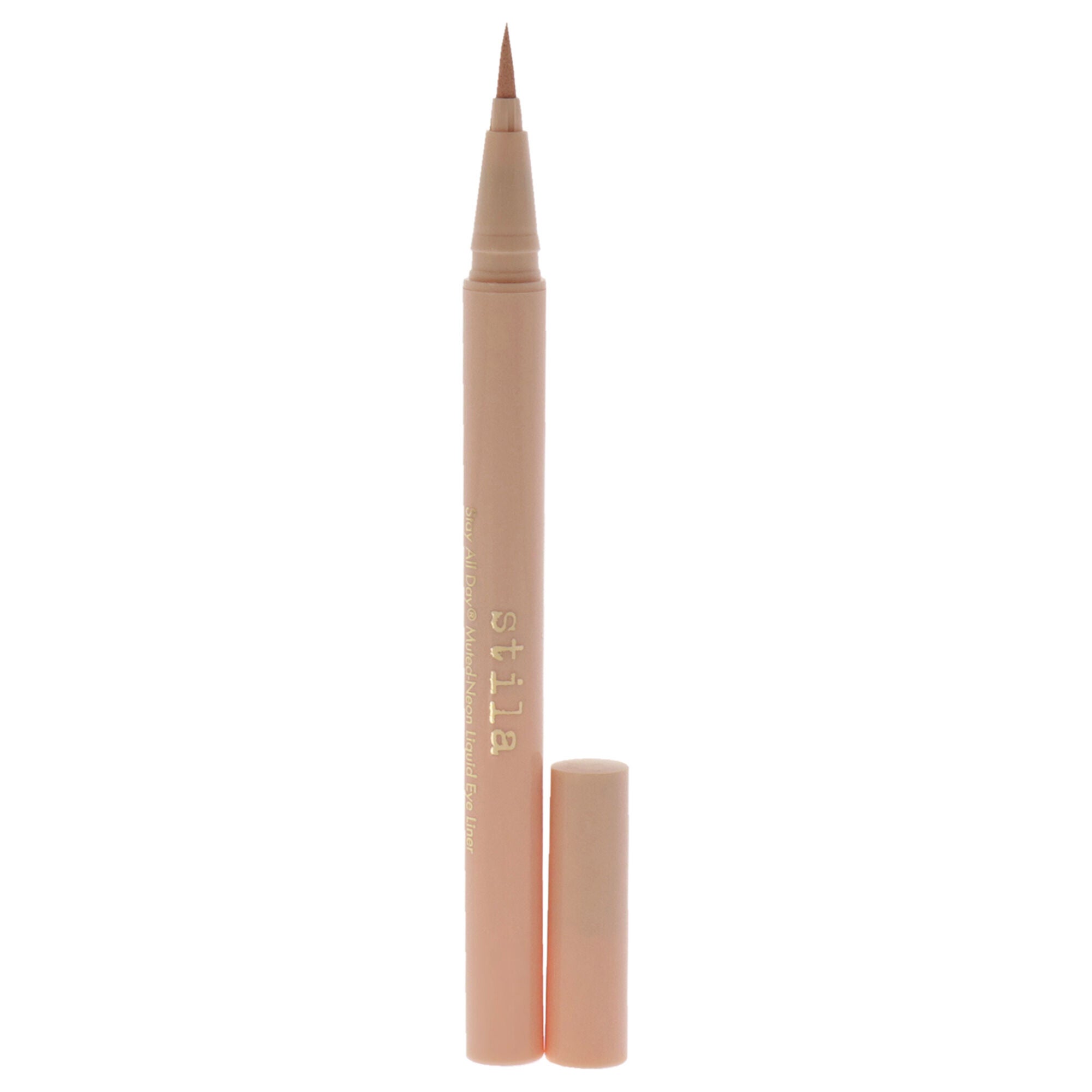 Stay All Day Muted-Neon Liquid Eye Liner - Peach Party by Stila for Women - 0.019 oz Eyeliner, See Description, alternate image number 4