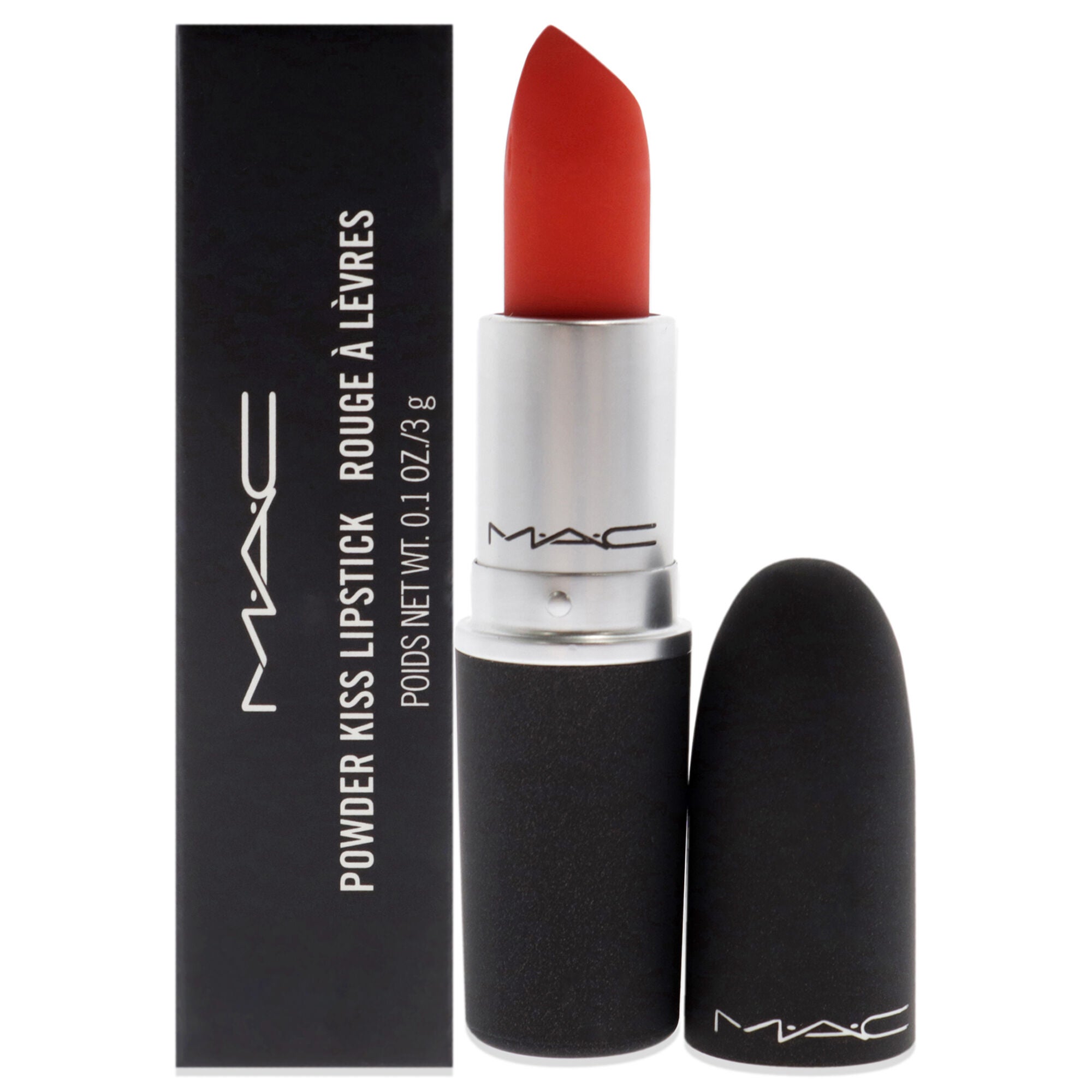 Powder Kiss Lipstick - 303 Style Shocked by MAC for Women - 0.1 oz Lipstick, See Description, hi-res image number 0