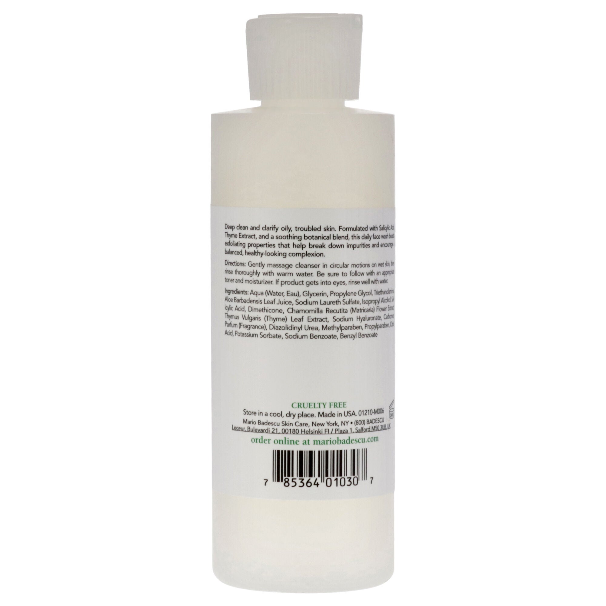 Acne Facial Cleanser by Mario Badescu for Unisex - 6 oz Cleanser, See Description, alternate image number 2