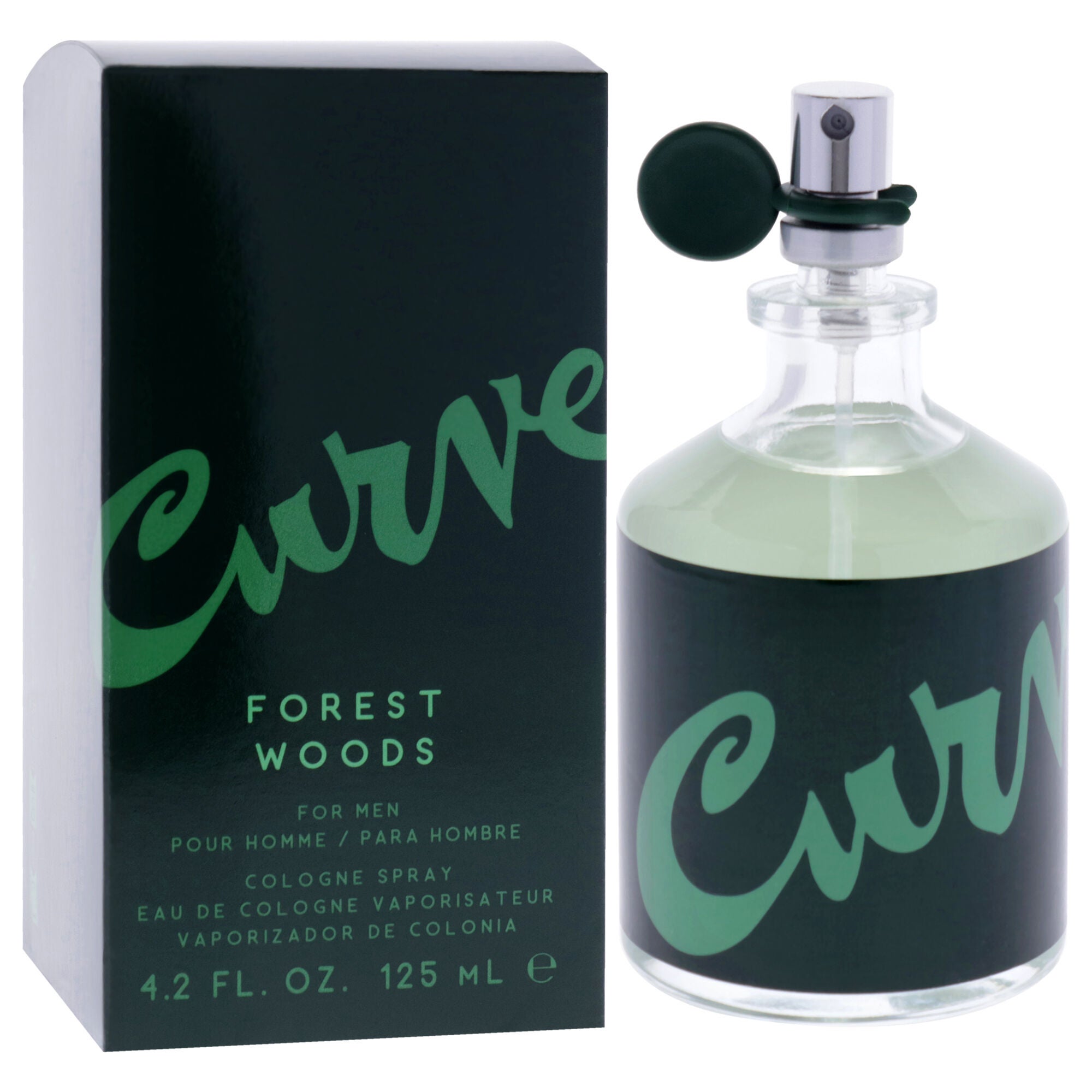 Curve Forest Woods by Liz Claiborne for Men - 4.2 oz EDC Spray, Clear, alternate image number 2