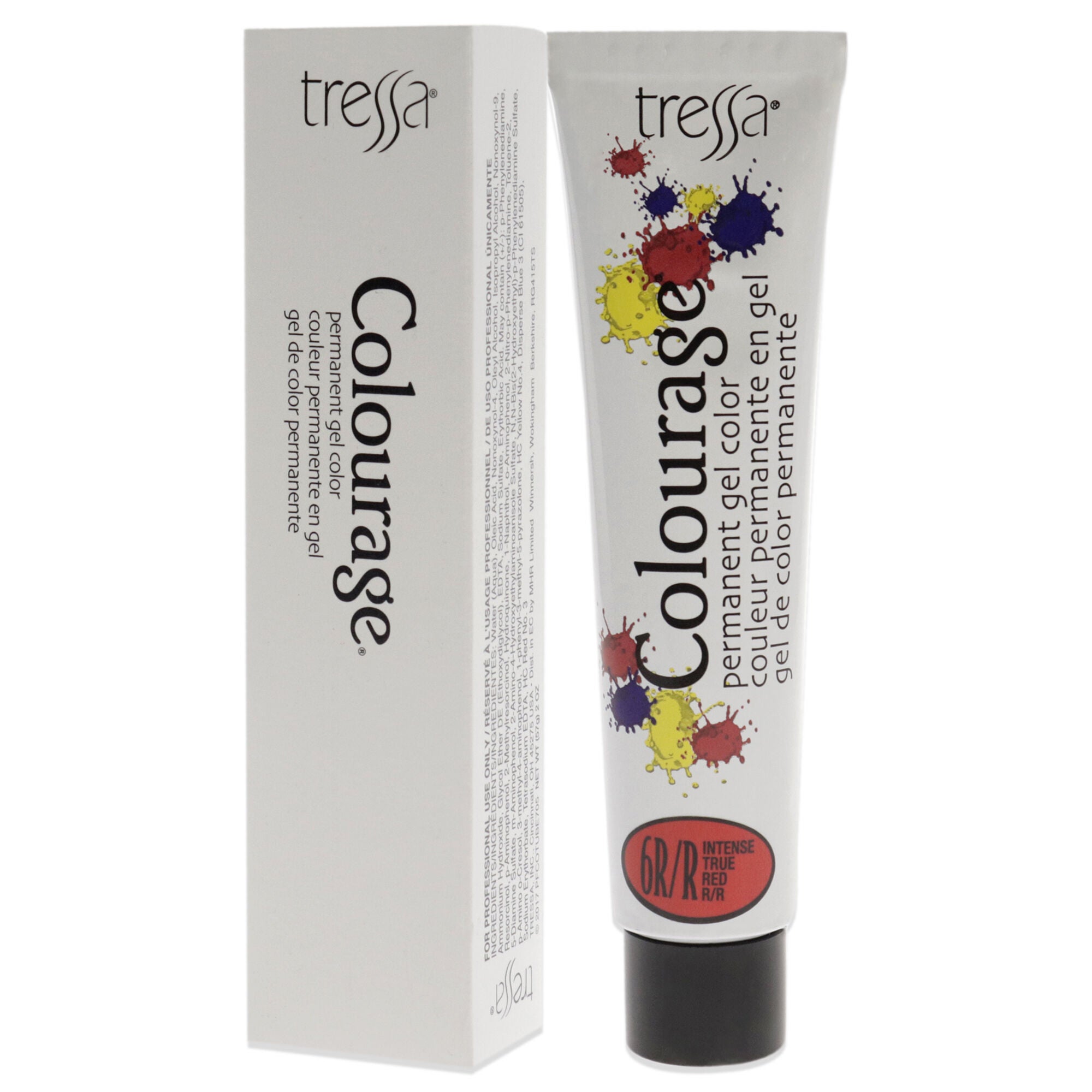 Colourage Permanent Gel Color - 6RR Intense True Red by Tressa for Unisex - 2 oz Hair Color, , alternate image number 7