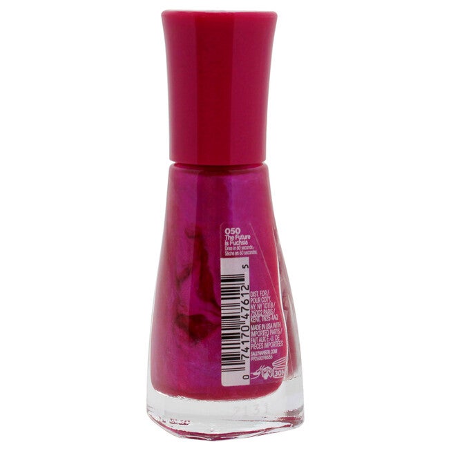 Insta-Dri Prismatic Shine Nail Color - 050 The Future Is Fuchsia by Sally Hansen for Women - 0.31 oz Nail Polish, NA, alternate image number null