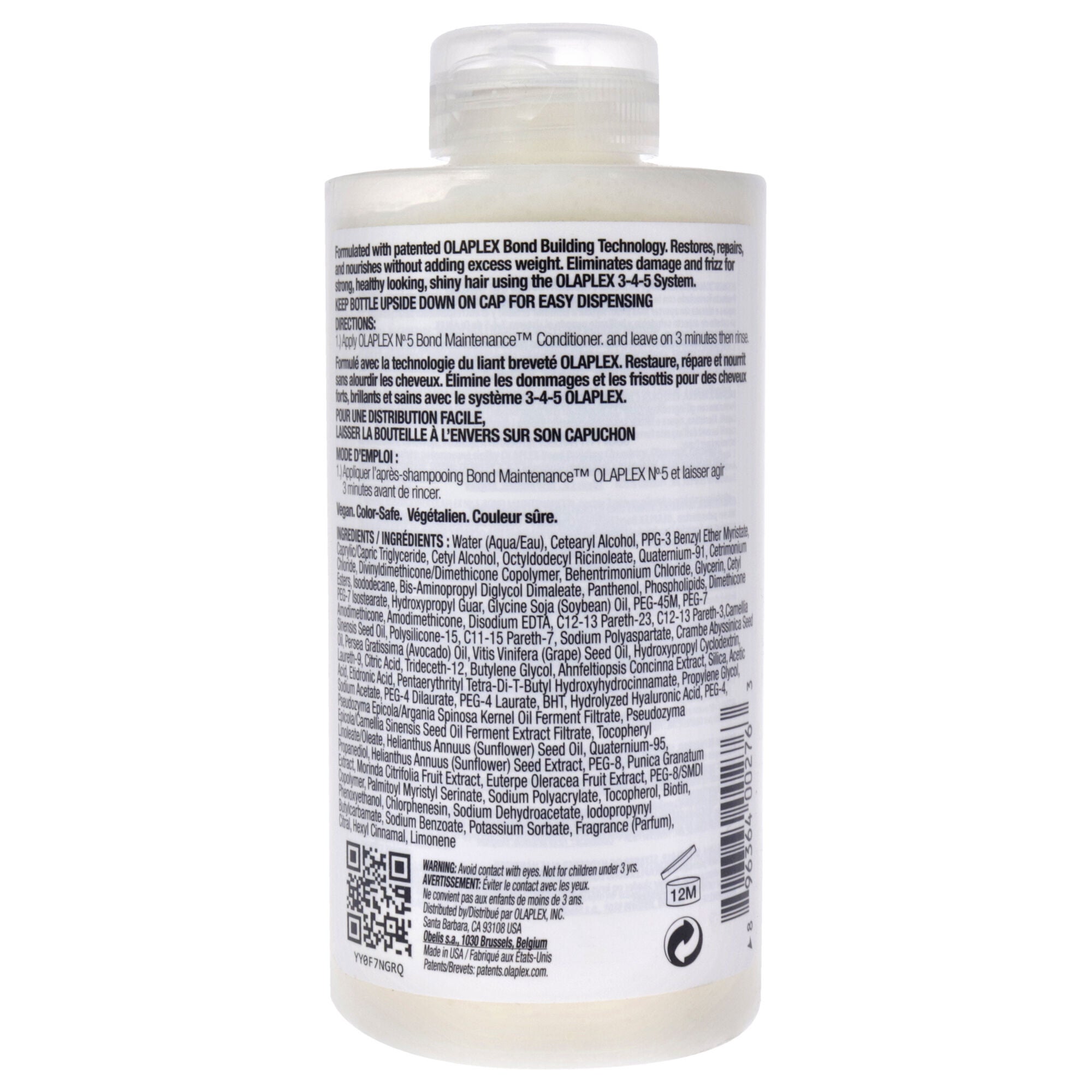 No 5 Bond Maintenance Conditioner by Olaplex for Unisex - 8.5 oz Conditioner, , alternate image number 4