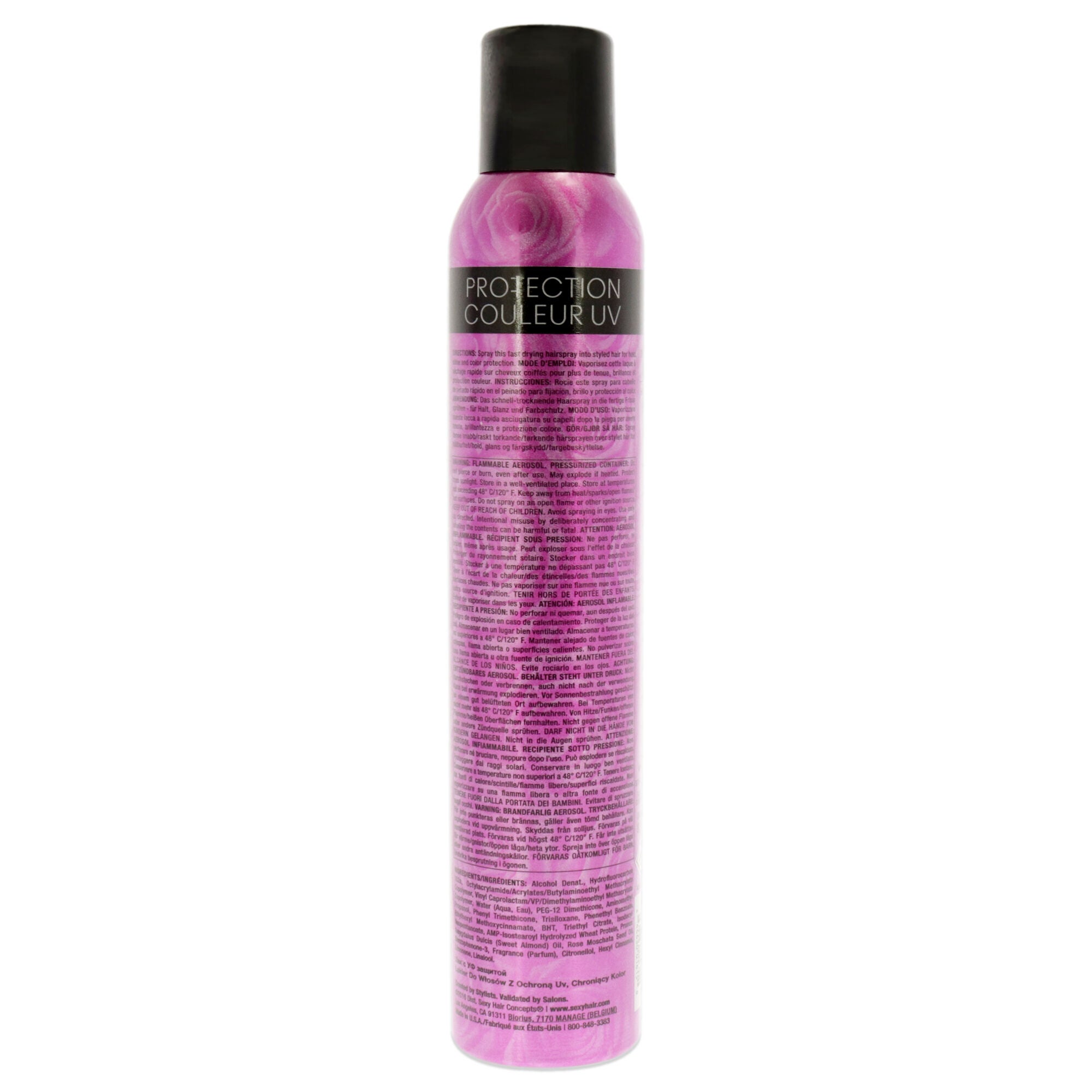 Vibrant Sexy Hair Color Lock Hairspray by Sexy Hair for Unisex - 8 oz Hair Spray, See Description, alternate image number 2