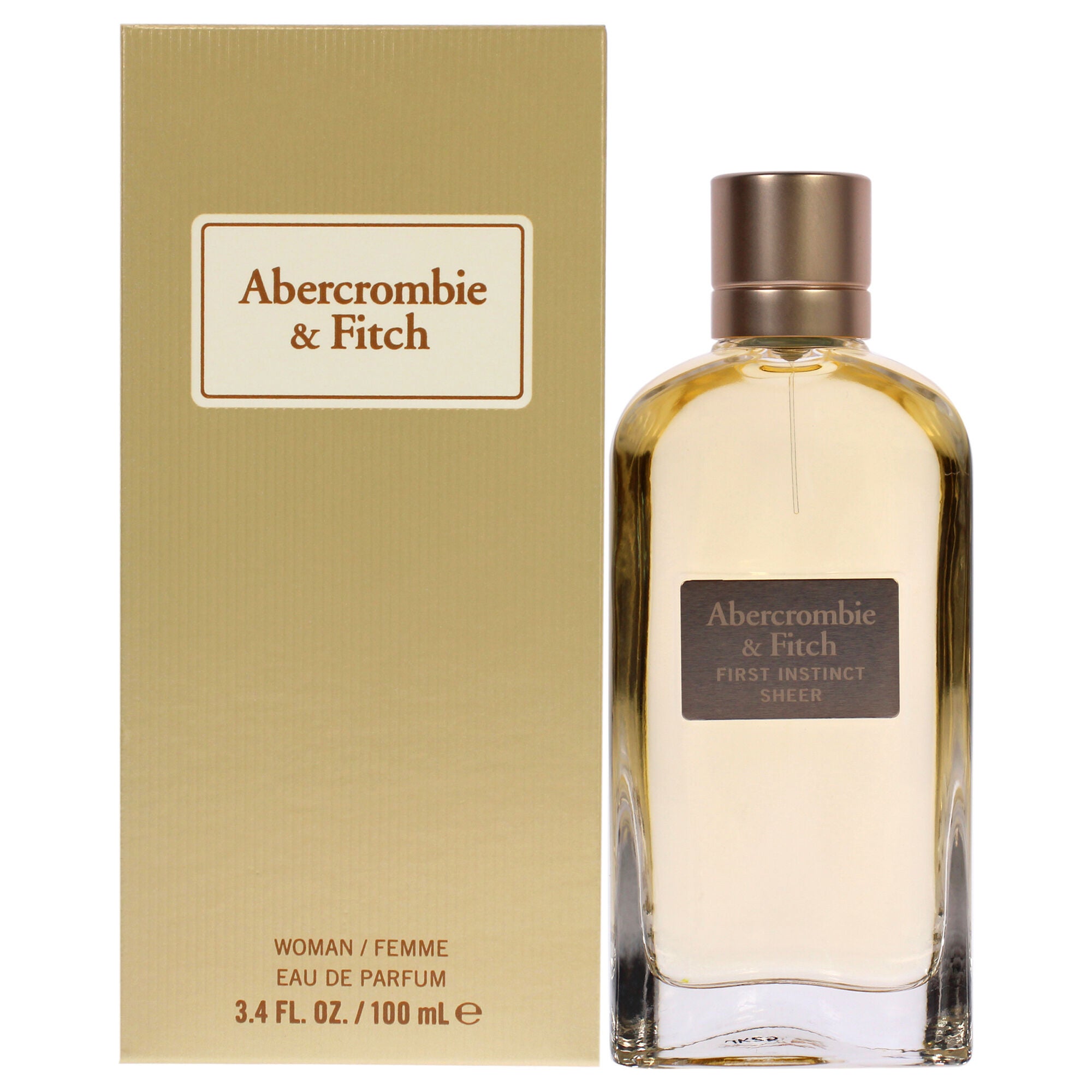 First Instinct Sheer by Abercrombie and Fitch for Women - 3.4 oz EDP Spray, See Description, hi-res image number 0