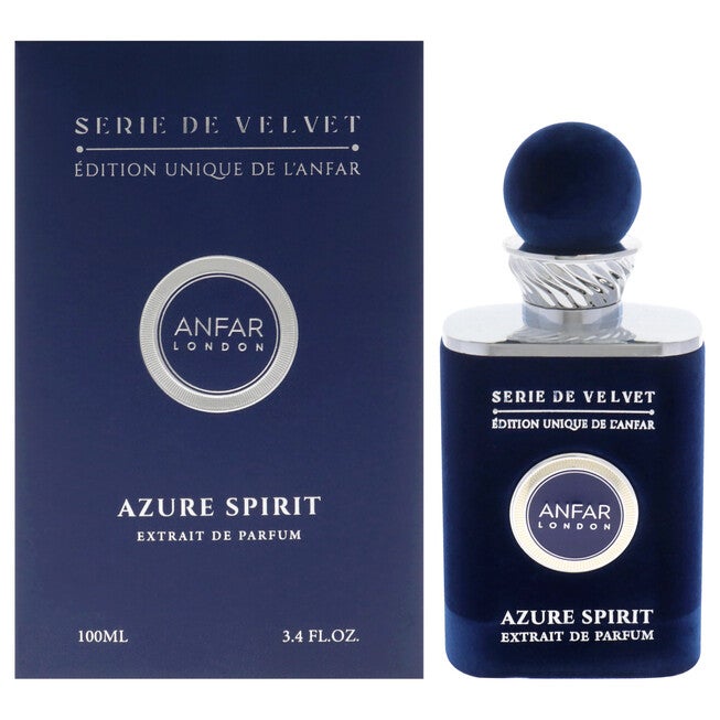 Serie De Velvet - Azure Spirit by Anfar for Men - 3.4 oz Extrait De Parfum Spray, See Description, hi-res image number 0