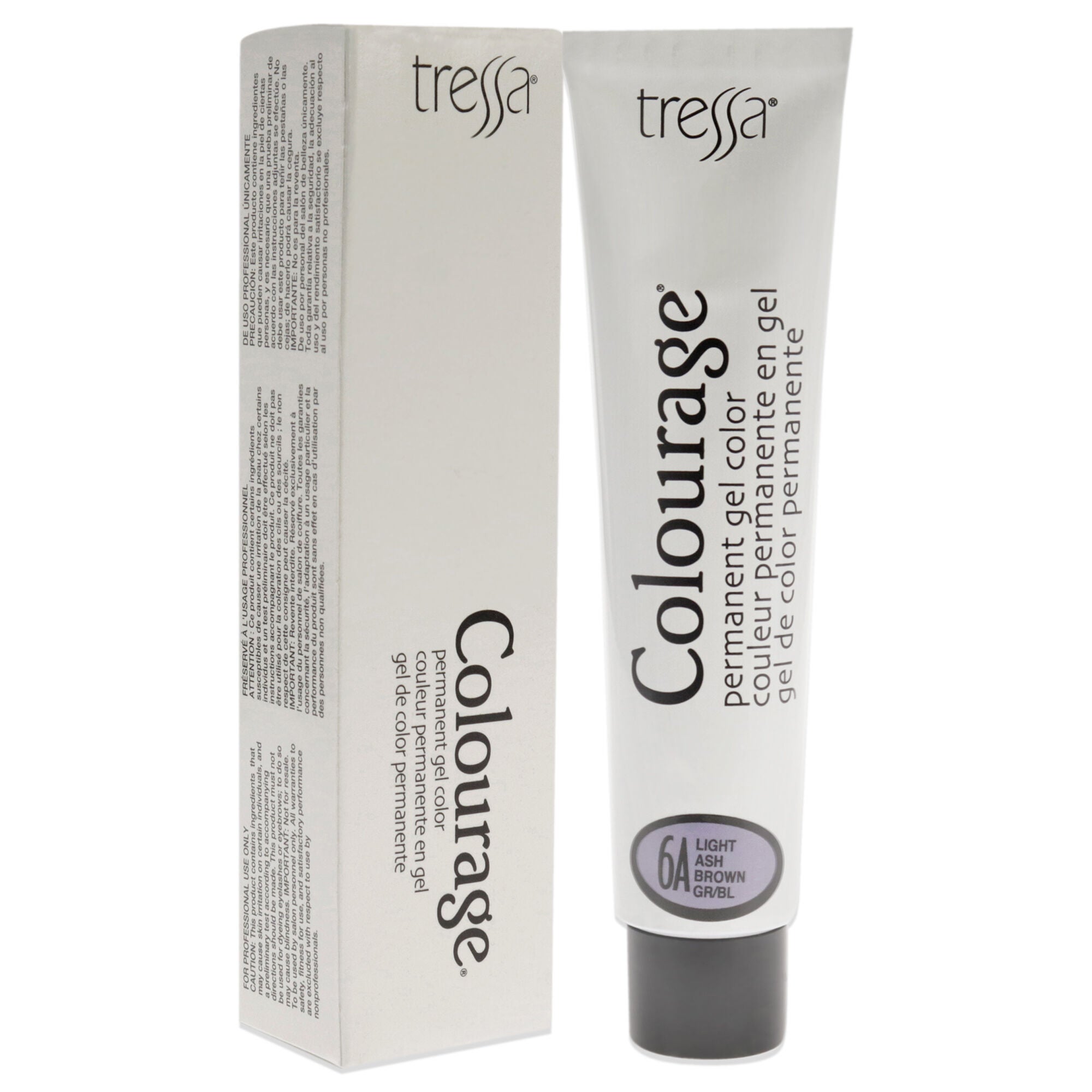 Colourage Permanent Gel Color - 6A Light Ash Brown by Tressa for Unisex - 2 oz Hair Color, See Description, alternate image number 2