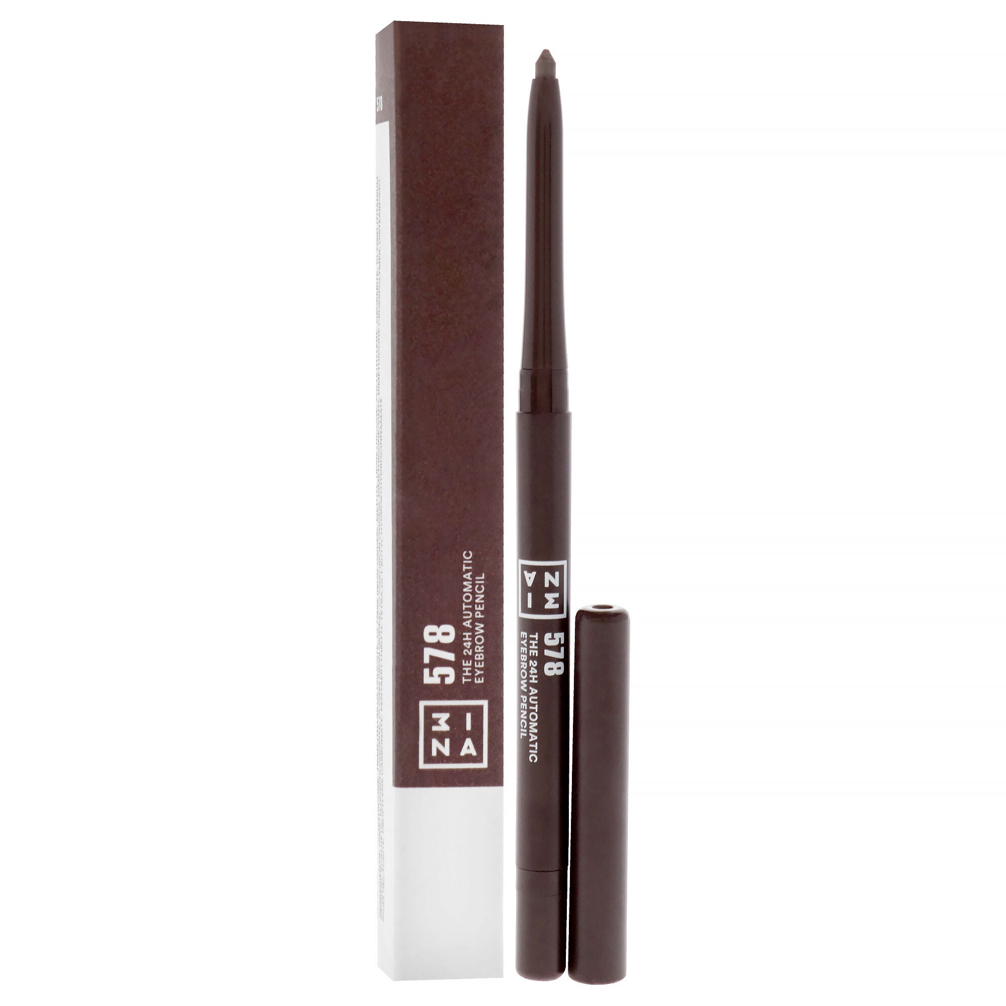 The 24H Automatic Eyebrow Pencil - 578 Chocolate by 3INA for Women - 0.011 oz Eyebrow Pencil, See Description, alternate image number 1