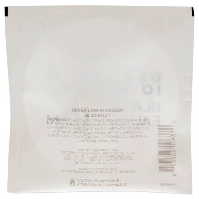 Blackout by Derek Lam for Women - 2 ml EDP Spray Vial (Mini) (Tester), NA, alternate image number null