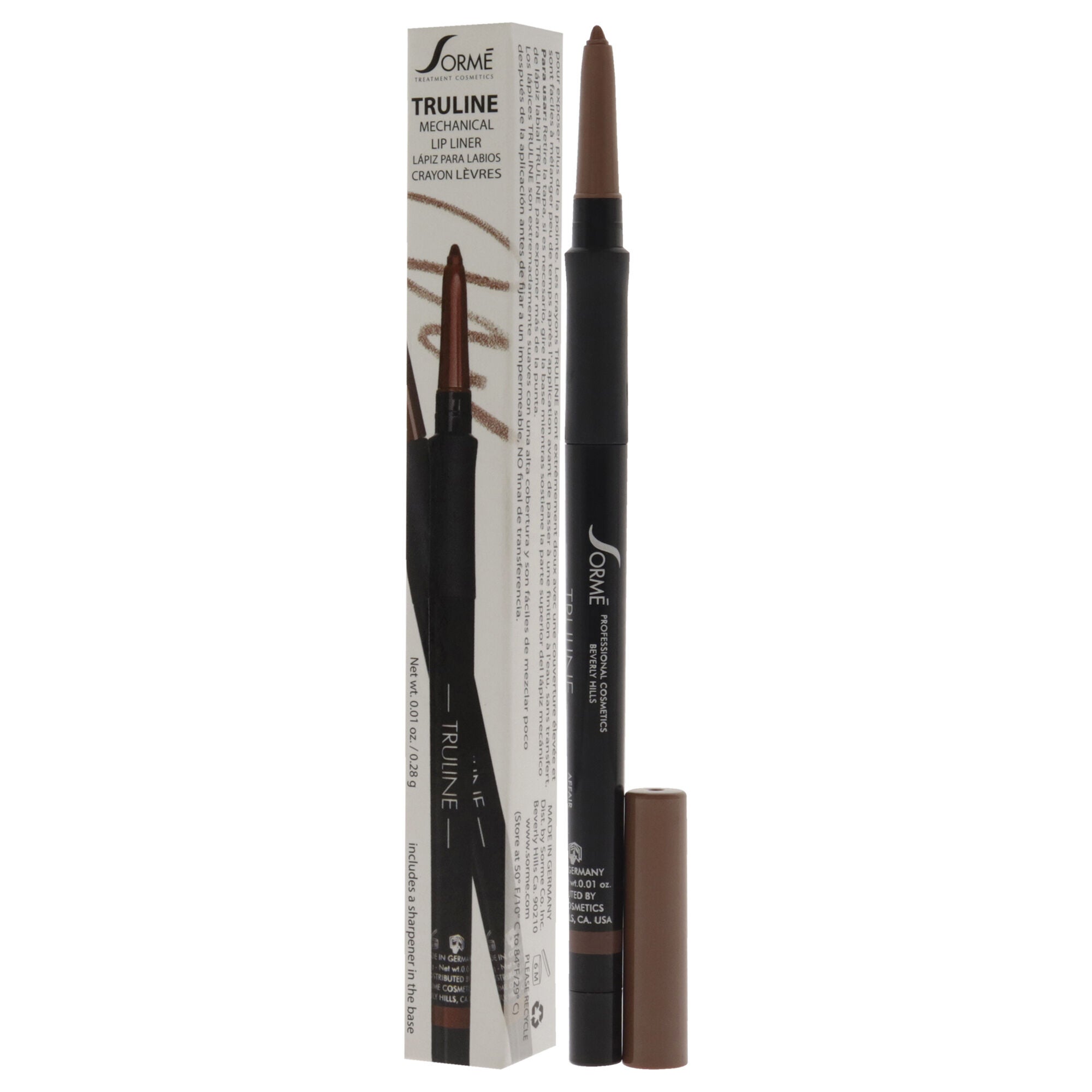 Truline Mechanical Lipliner - MPL05 Affair by Sorme Cosmetics for Women - 0.01 oz Lip Liner, See Description, alternate image number 3