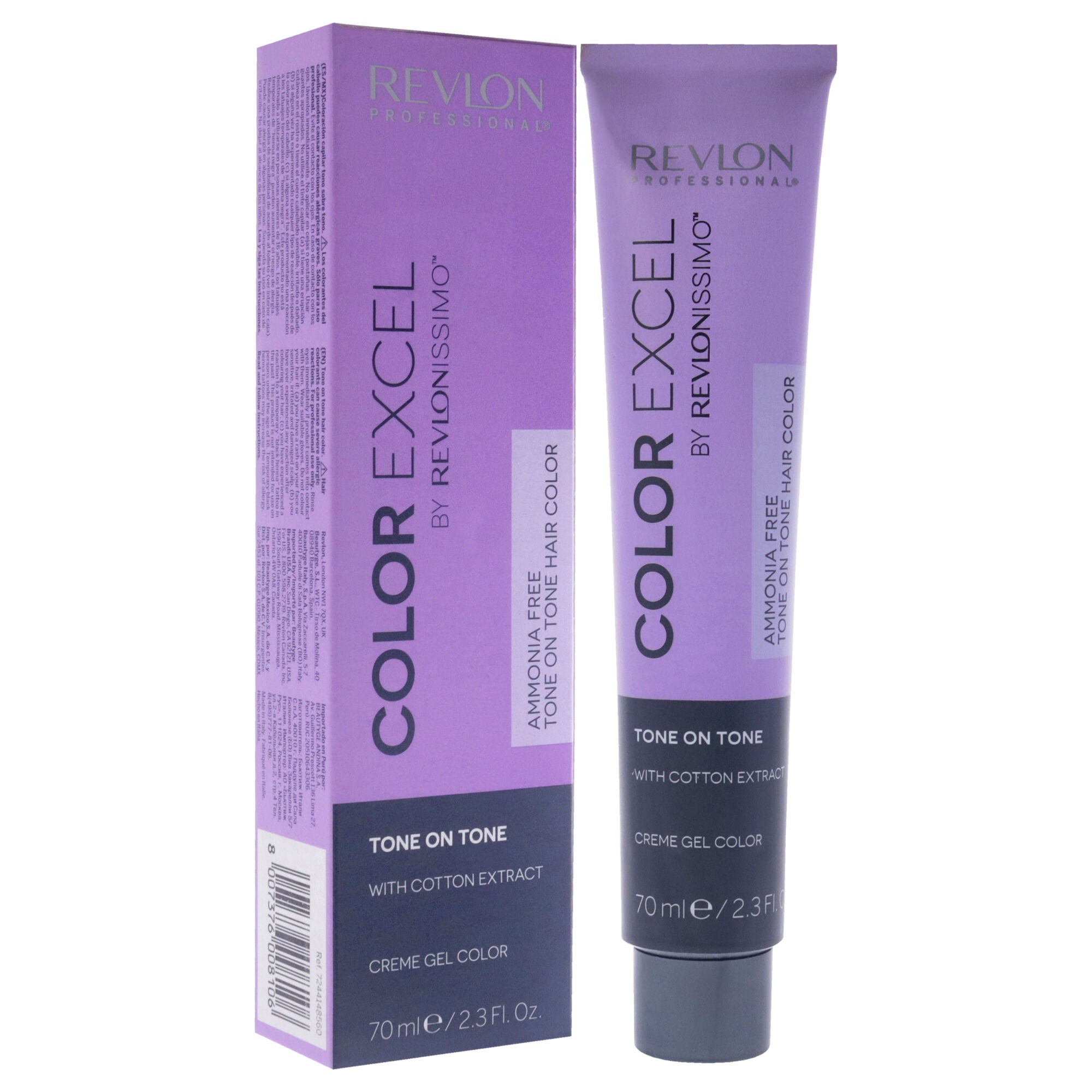 Revlonissimo Color Excel - 55.60 Intense Dark Red by Revlon for Unisex - 2.3 oz Hair Color, See Description, alternate image number 2
