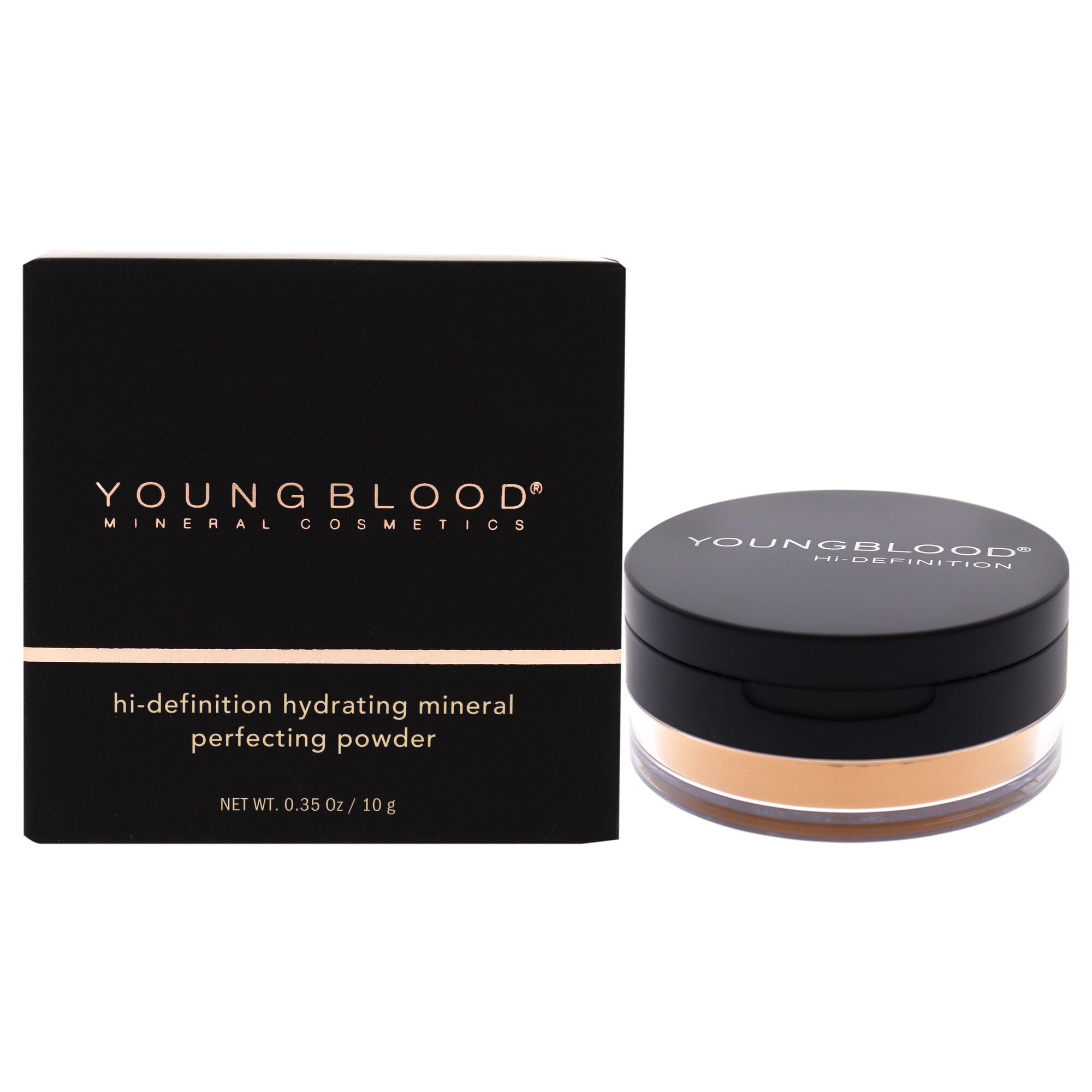 Hi-Definition Hydrating Mineral Perfecting Powder - Warmth by Youngblood for Women - 0.35 oz Powder, See Description, hi-res image number 0