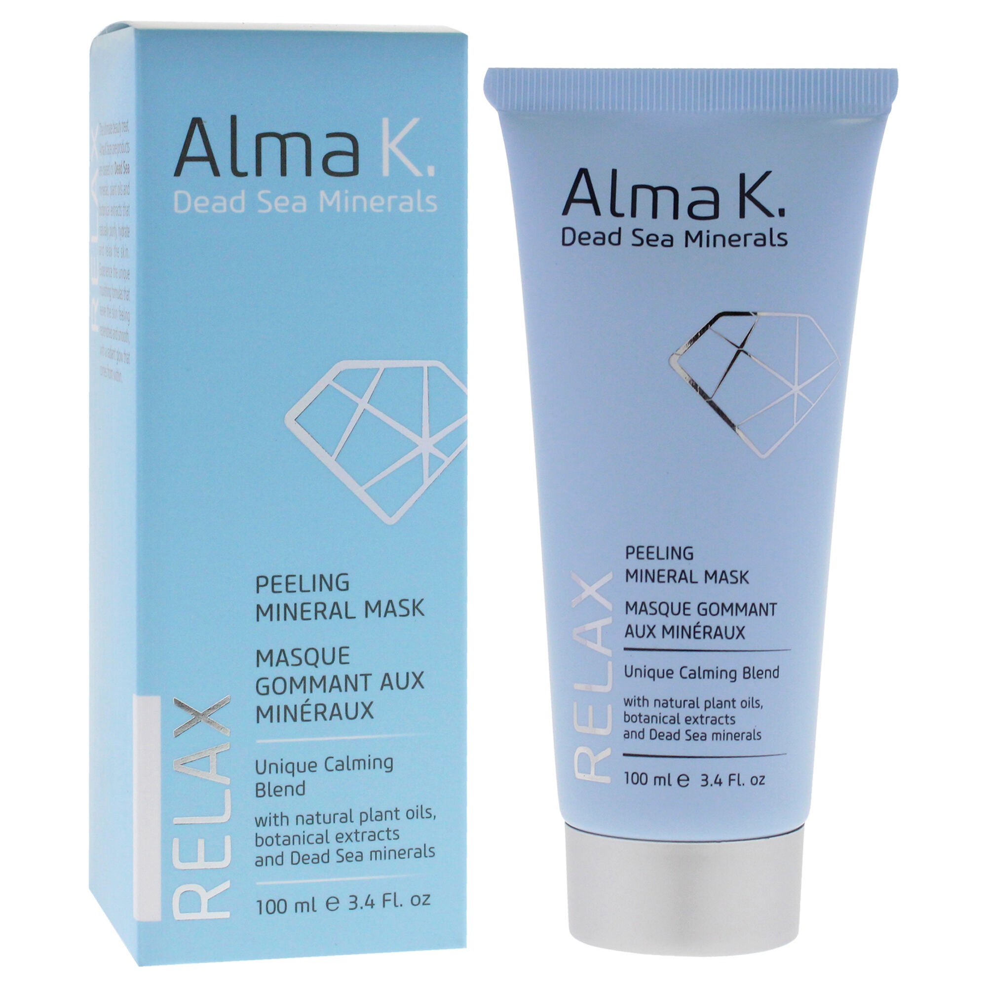 Peeling Mineral Mask by Alma K for Women - 3.4 oz Mask, See Description, alternate image number 1