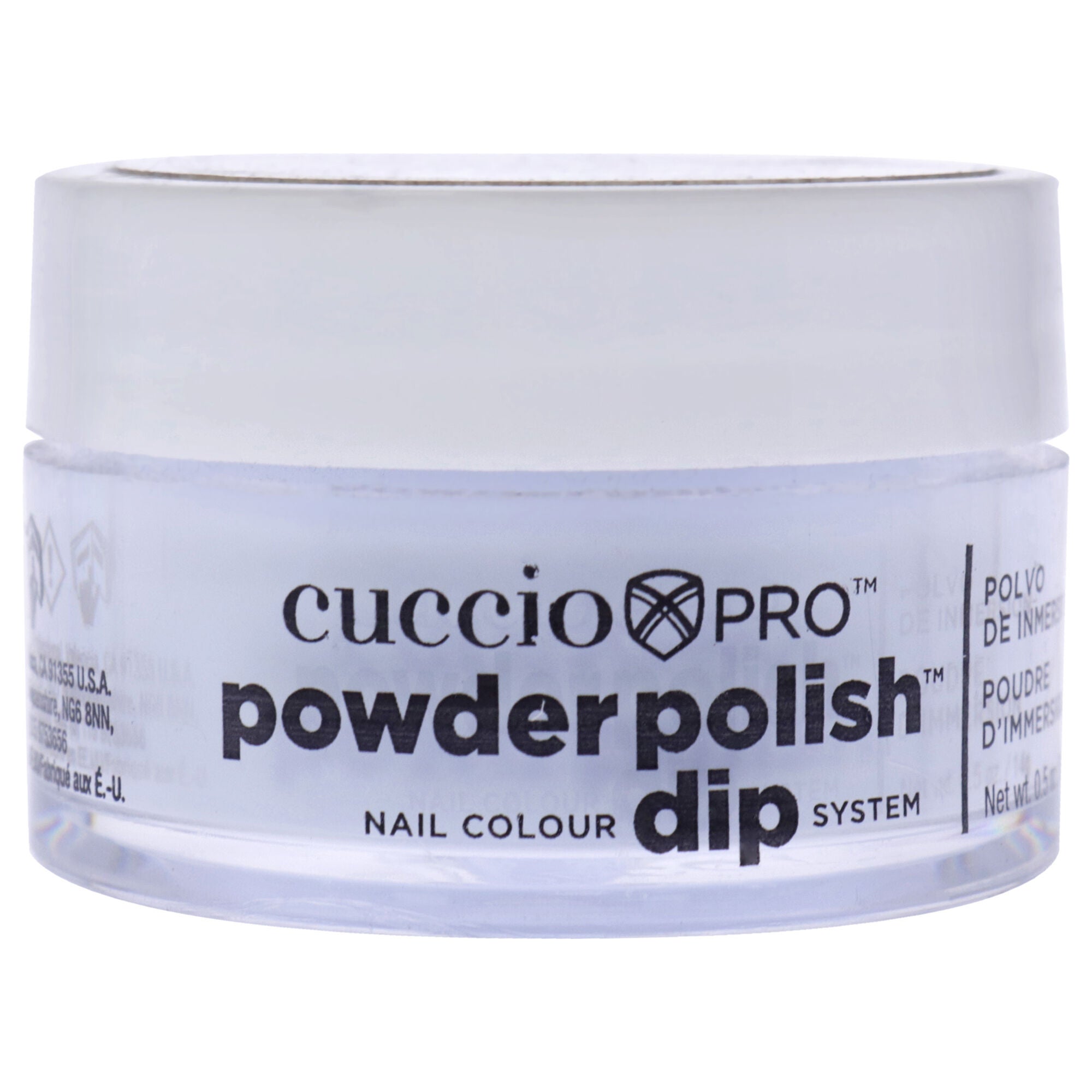 Pro Powder Polish Nail Colour Dip System - Peppermint Pastel Blue by Cuccio Colour for Women - 0.5 oz Nail Powder, See Description, hi-res image number 0