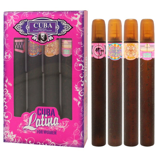 Cuba Latino Collection by Cuba for Women - 4 Pc Gift Set, NA, alternate image number null