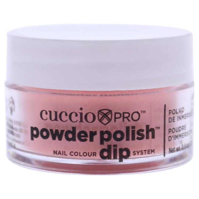 Pro Powder Polish Nail Colour Dip System - Pastel Peach by Cuccio Colour for Women - 0.5 oz Nail Powder, NA, hi-res image number null