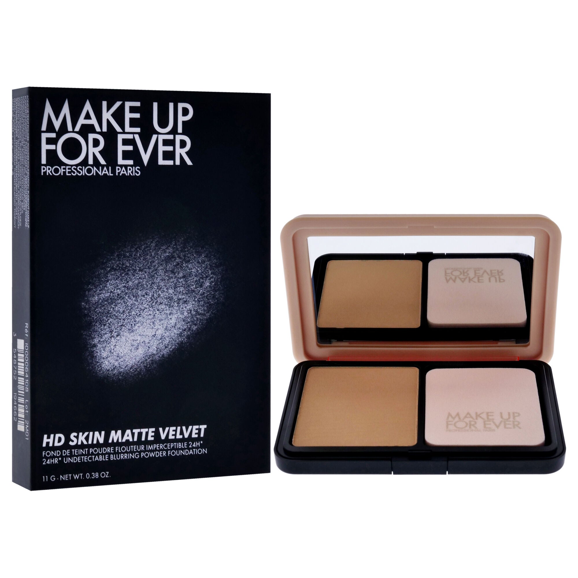 HD Skin Matte Powder Foundation - 1Y08 Warm Porcelain by Make Up For Ever for Women - 0.38 oz Foundation, See Description, alternate image number 2