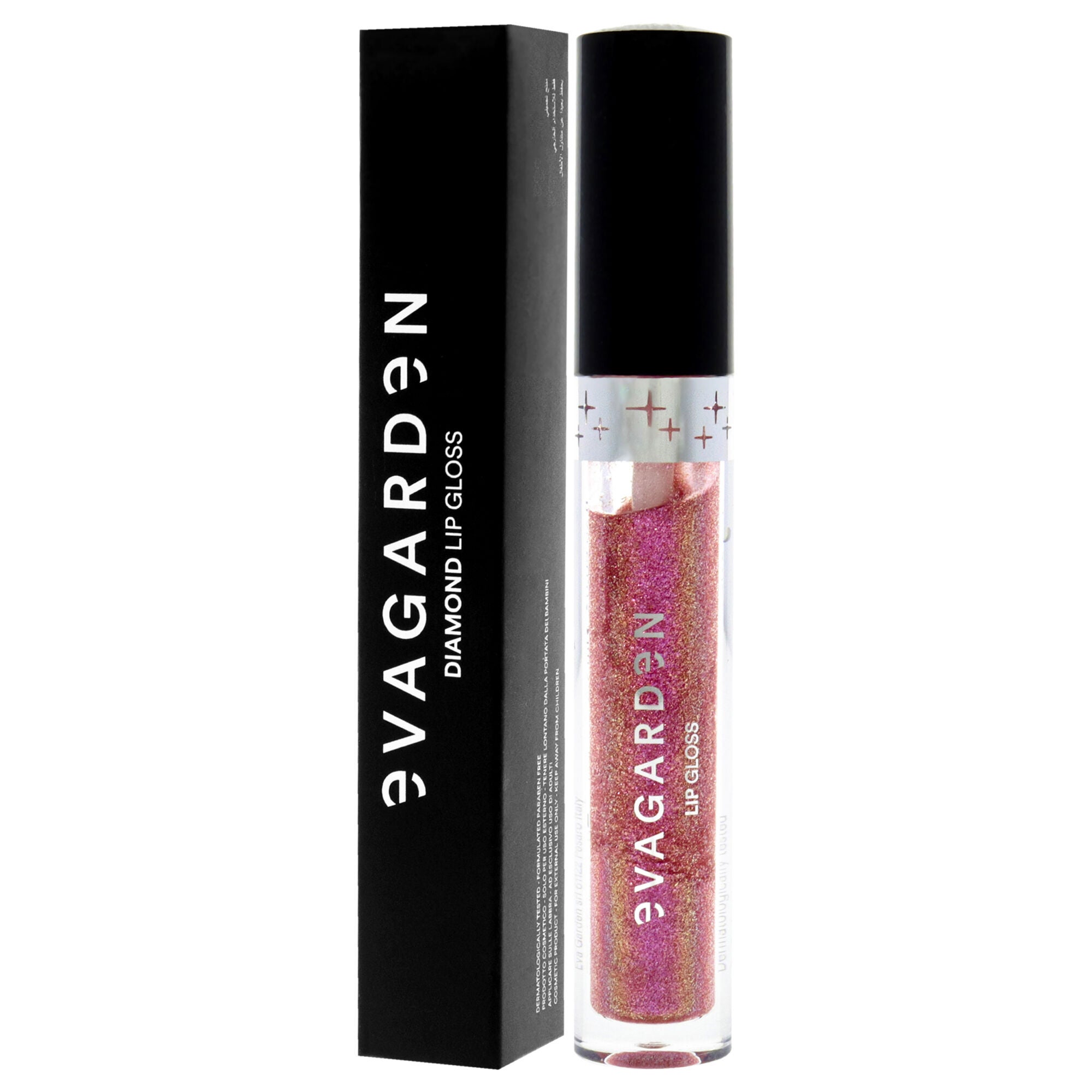 Diamond Lip Gloss - 853 Cheeky by Evagarden for Women - 0.09 oz Lip Gloss, See Description, alternate image number 3