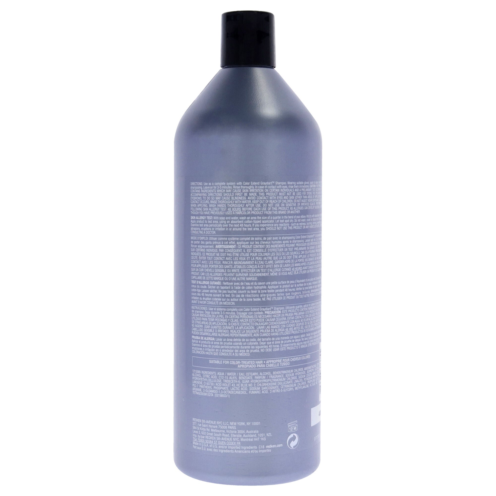 Color Extend Graydiant Silver Conditioner by Redken for Unisex - 33.8 oz Conditioner, See Description, alternate image number 2