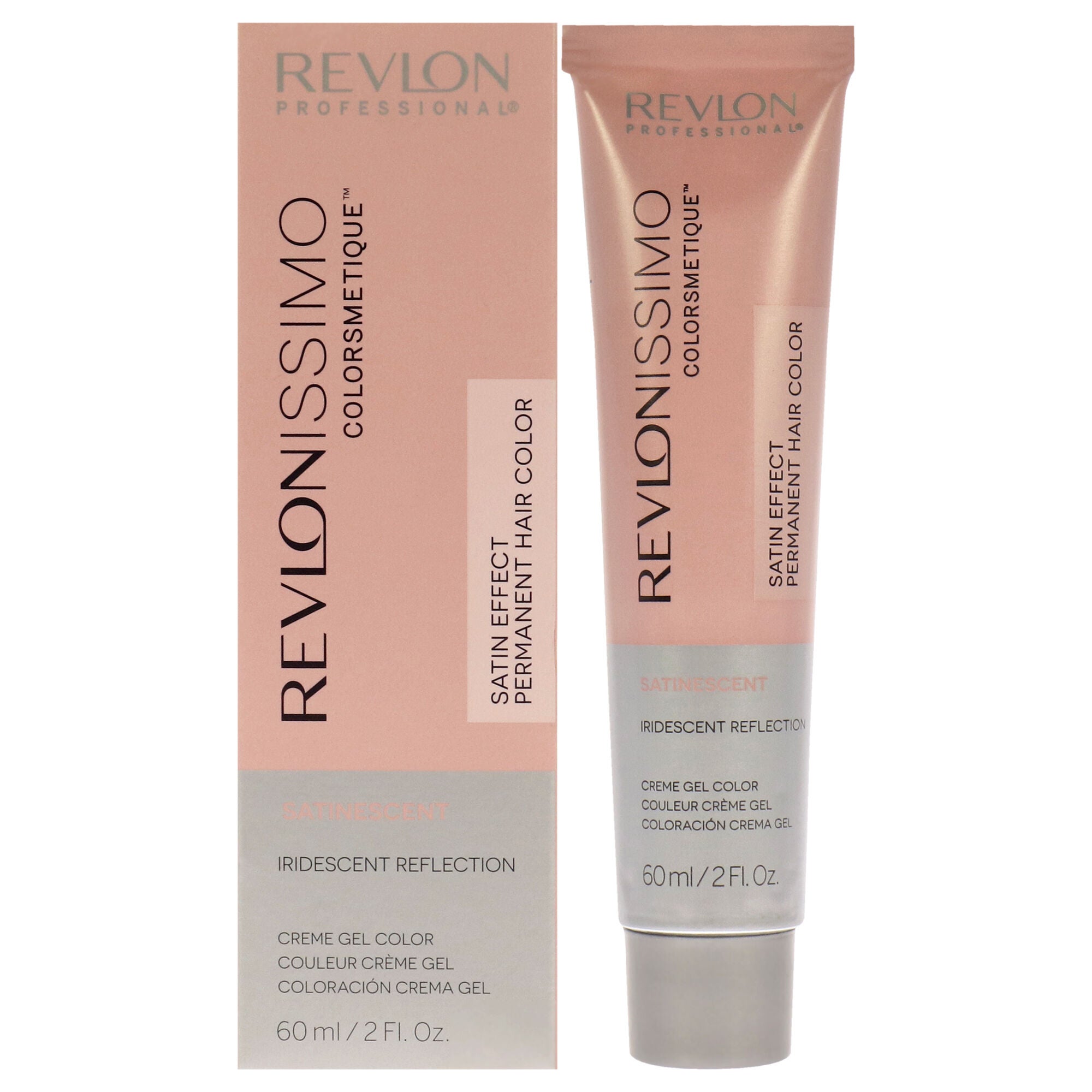 Revlonissimo Colorsmetique Satinscent - 102 Smoky Silver by Revlon for Unisex - 2 oz Hair Color, See Description, hi-res image number 0