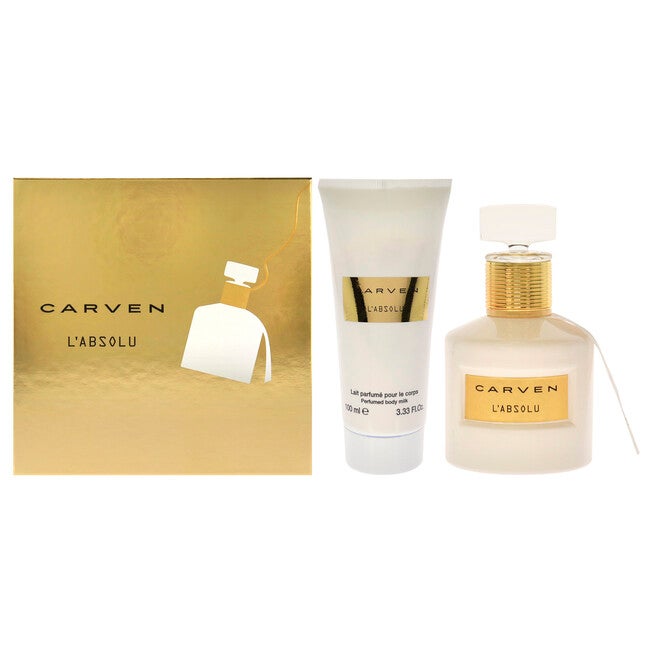 LAbsolu by Carven for Women - 2 Pc Gift Set 1.66oz EDP Spray, 3.33oz Perfume Body Milk, NA, hi-res image number null