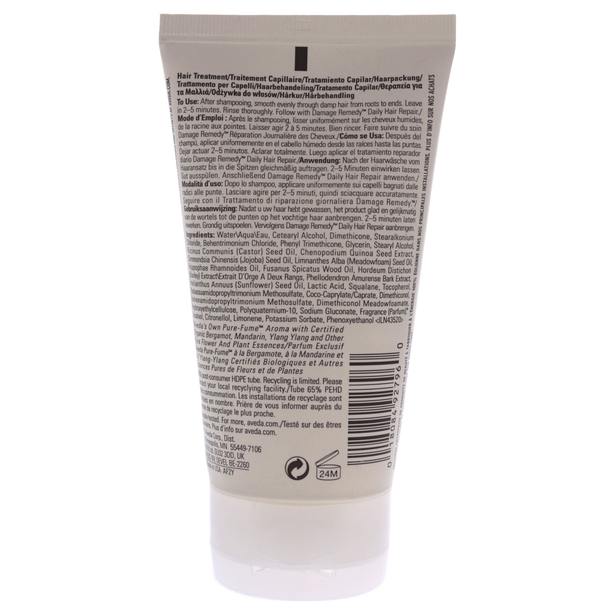 Damage Remedy Intensive Restructuring Treatment by Aveda for Unisex - 5 oz Treatment, See Description, alternate image number 1