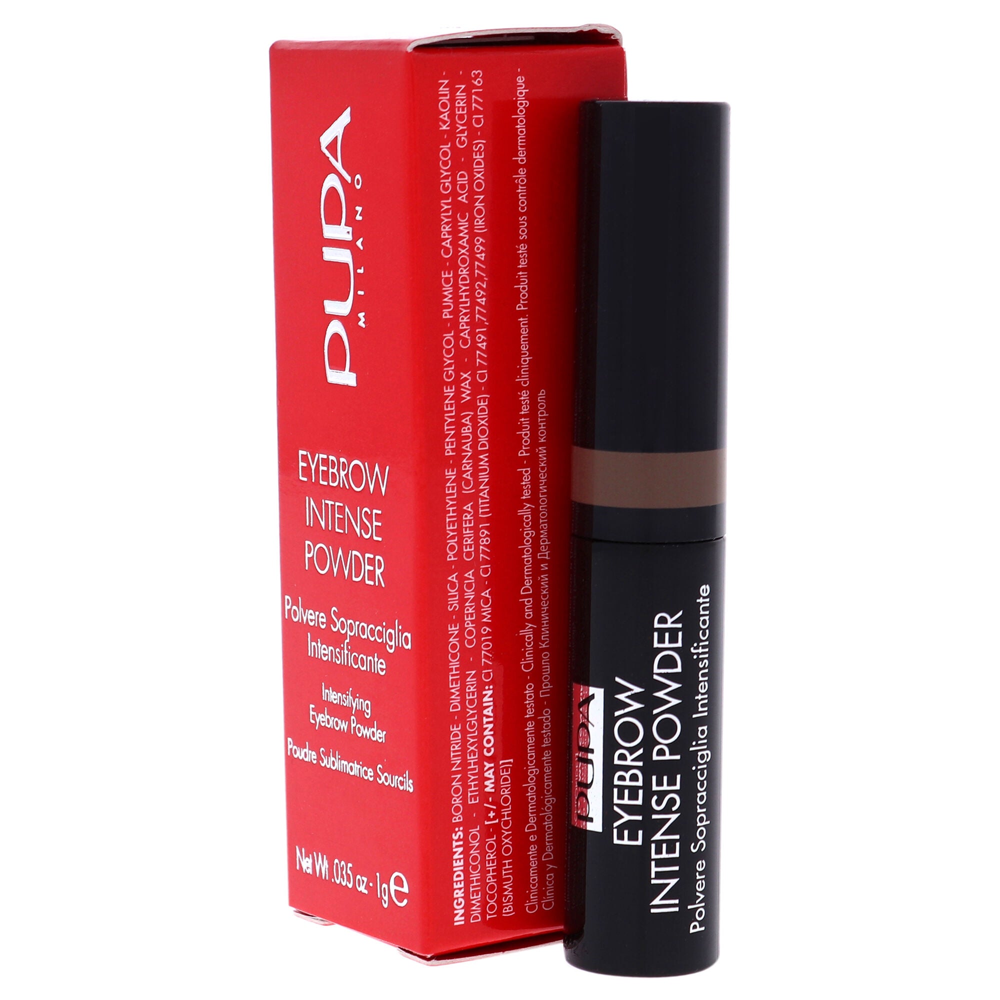Eyebrow Intense Powder - 002 Brown by Pupa Milano for Women - 0.035 oz Eyebrow, , alternate image number 7