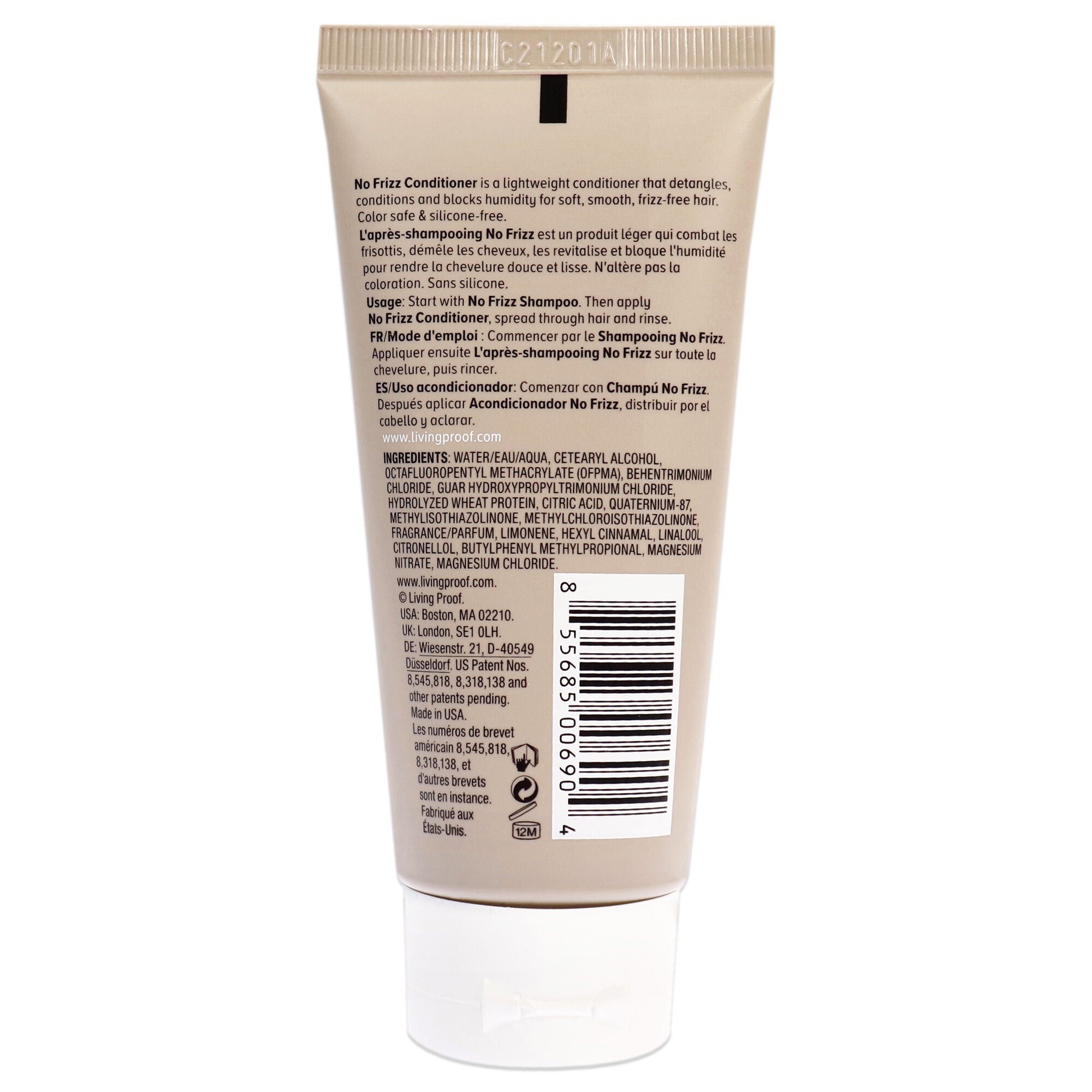 No Frizz Conditioner by Living Proof for Unisex - 2 oz Conditioner, See Description, alternate image number 2