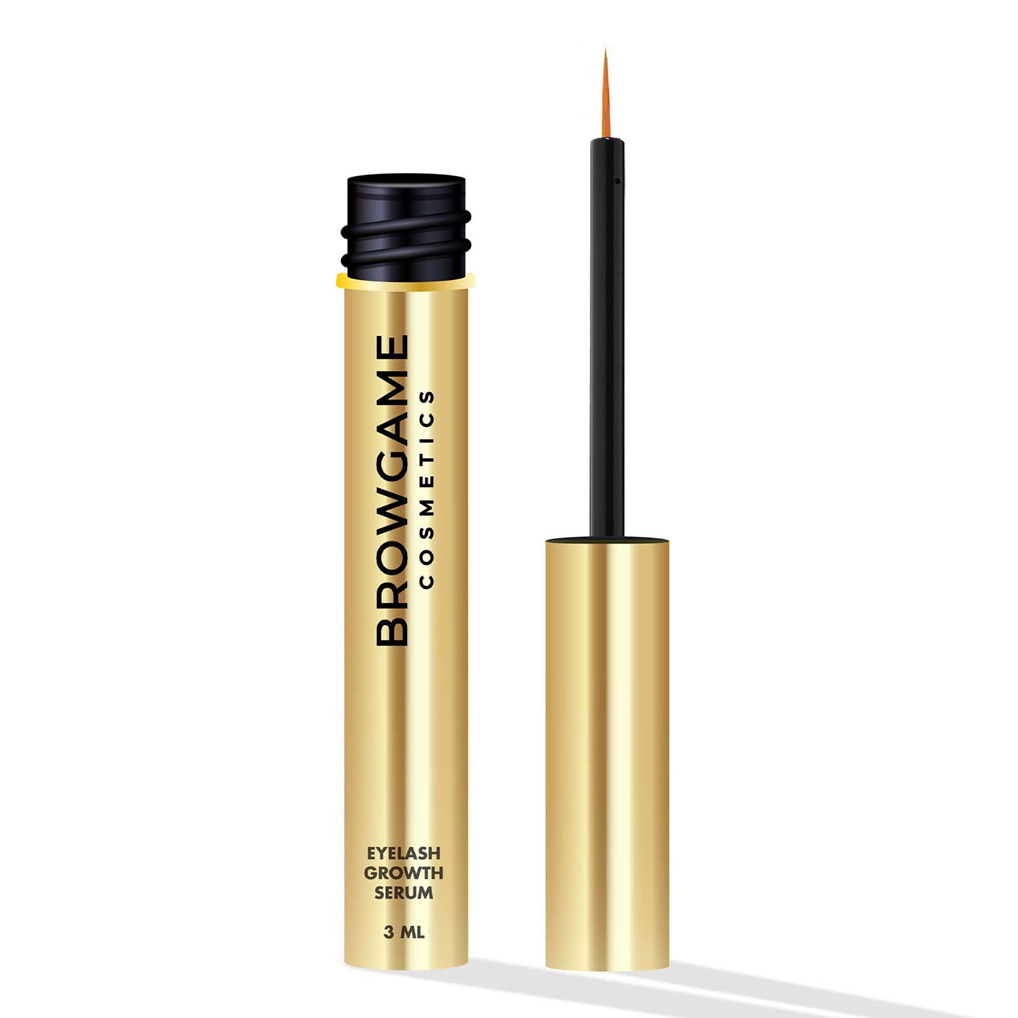 Eyelash Growth Serum by Browgame for Women - 3 ml Serum, See Description, hi-res image number 0