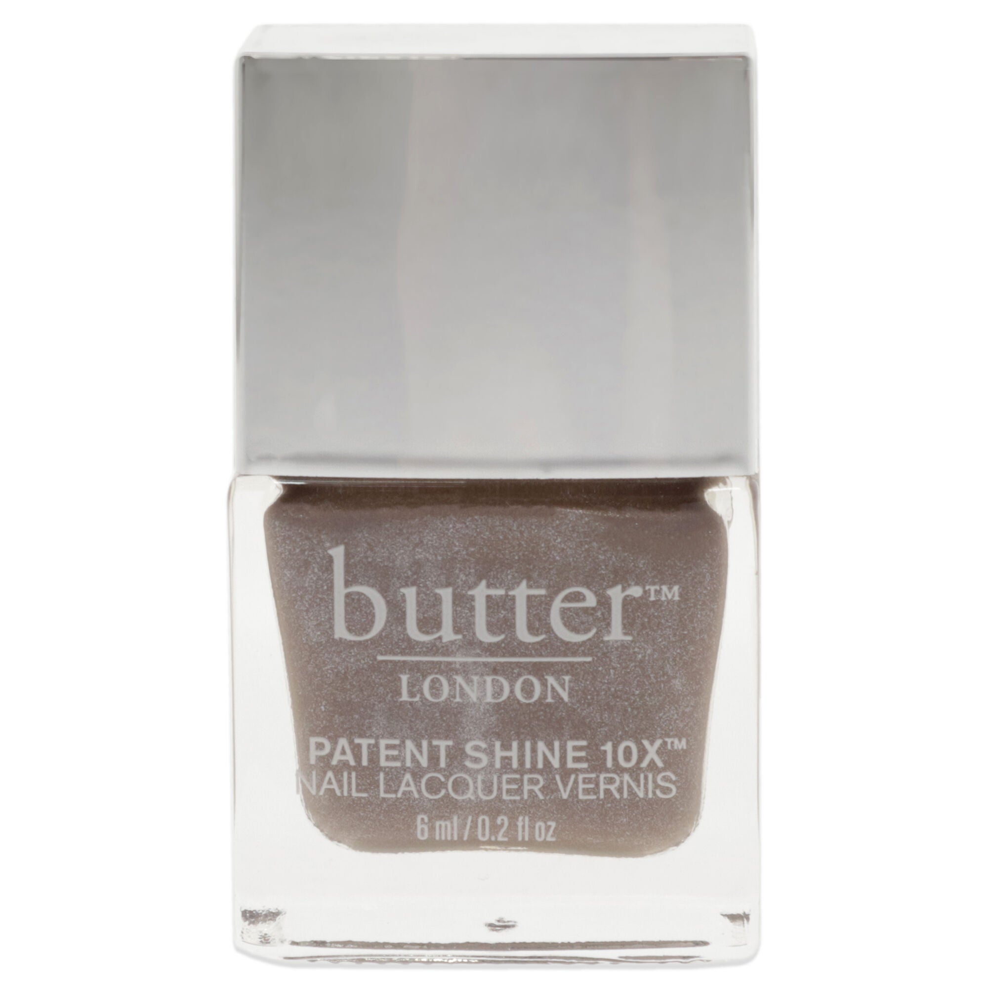 Patent Shine 10X Nail Lacquer - All Hail the Queen by Butter London for Women - 0.2 oz Nail Polish, Brown, hi-res image number 0