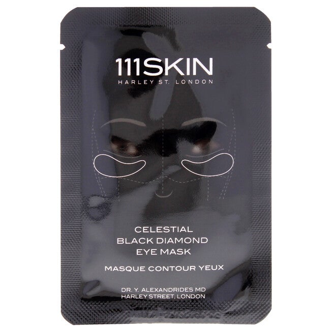 Celestial Black Diamond Eye Mask by 111Skin for Unisex - 8 Pc Mask, NA, alternate image number null