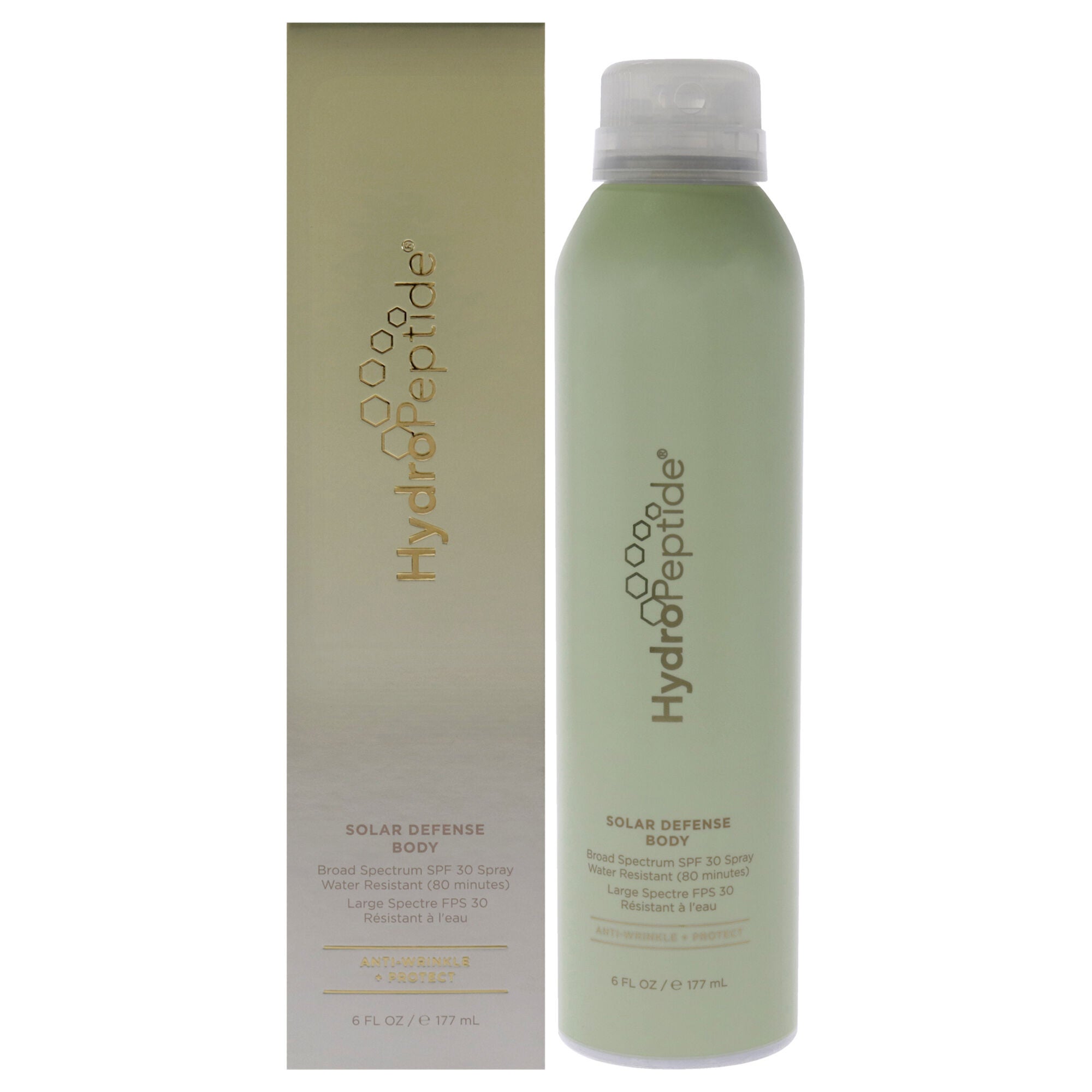 Solar Defense Body SPF 30 by Hydropeptide for Women - 6 oz Sunscreen, See Description, hi-res image number 0