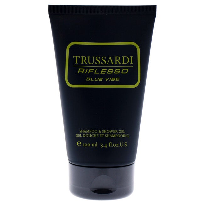 Riflesso Blue Vibe by Trussardi for Men - 3.4 oz Shampoo and Shower Gel, , alternate image number null